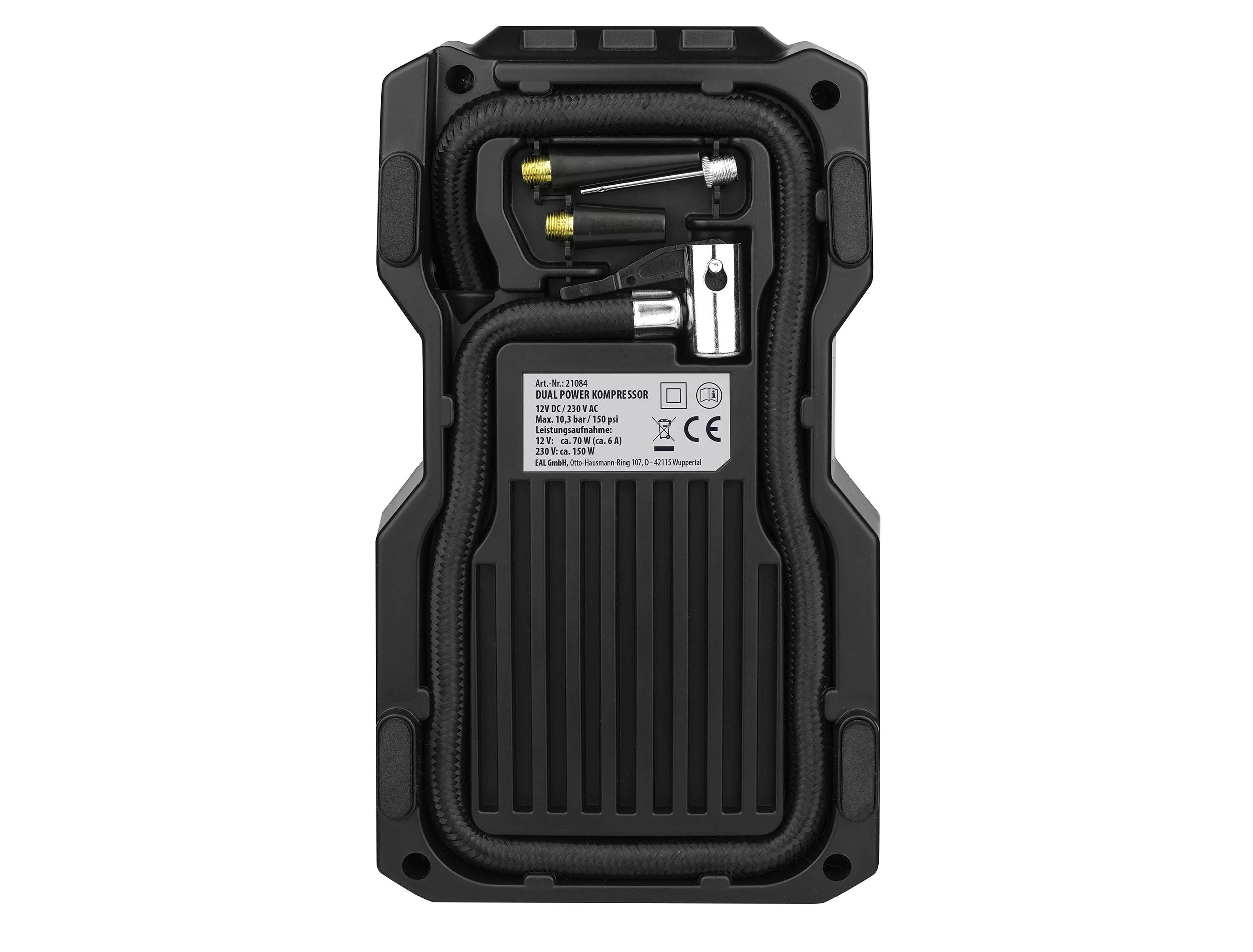 Dual Power Kompressor mit 12V und 230V Anschluss - 2