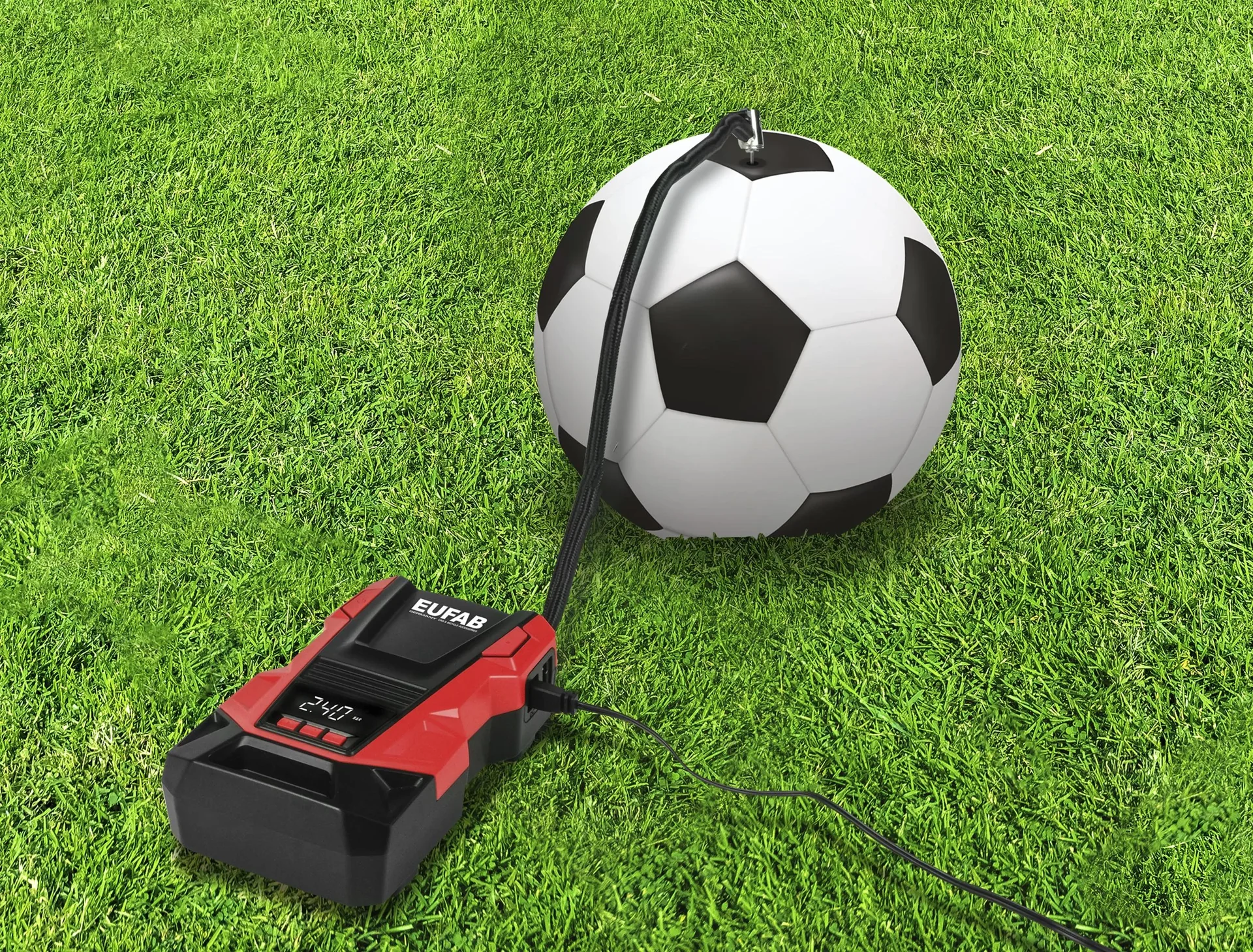 Dual Power Kompressor mit 12V und 230V Anschluss - 5