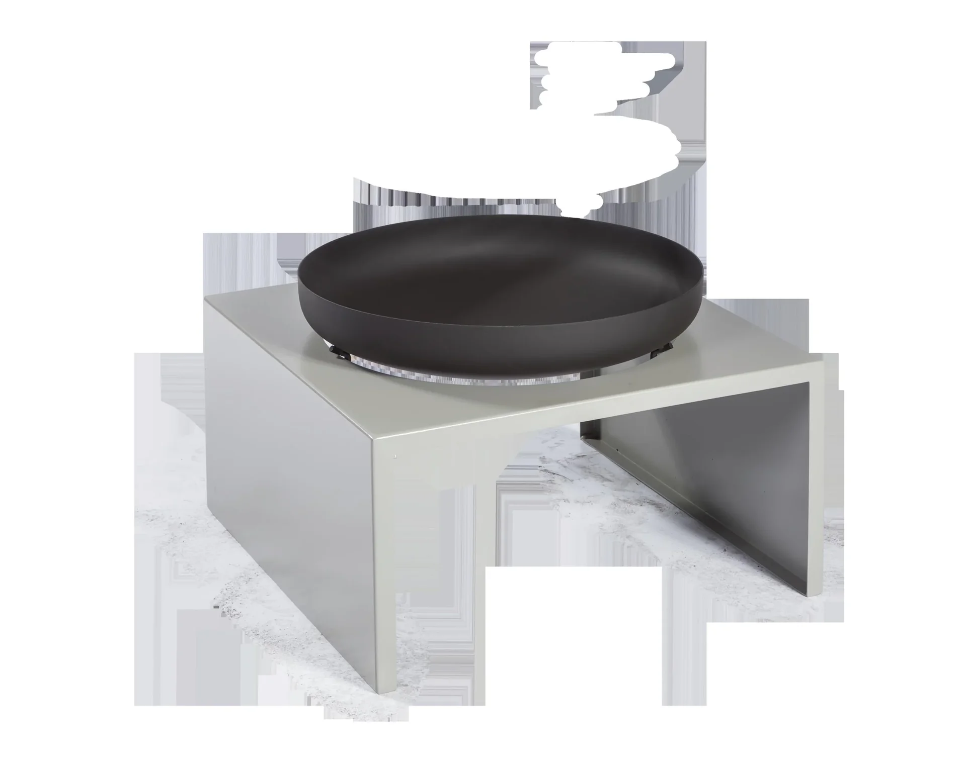 Feuerschale Moderne, mit Grillrost - 1