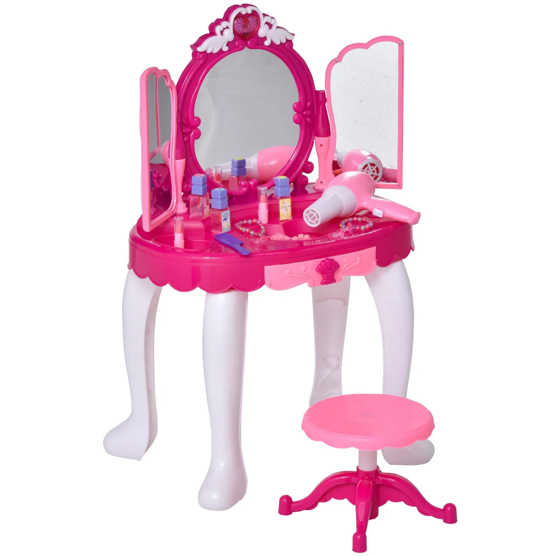 Kinderschminktisch mit Spiegel und Musik - 1