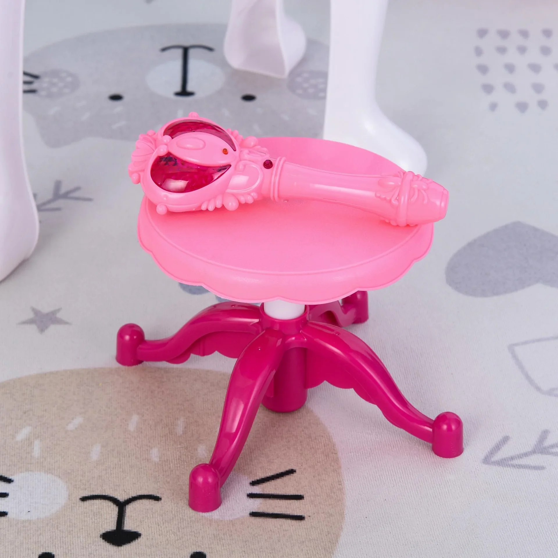 Kinderschminktisch mit Spiegel und Musik - 6