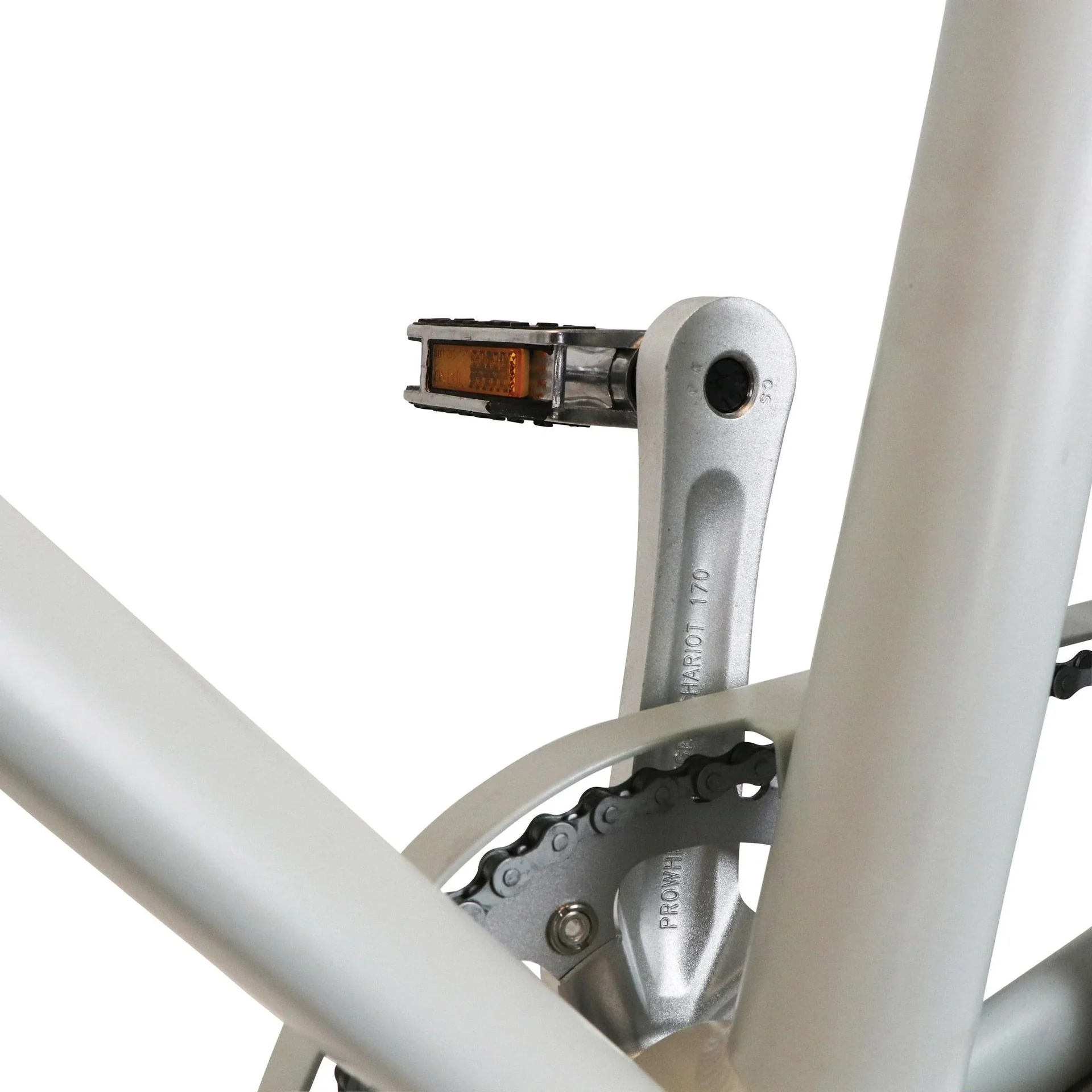 City Bike Deluxe "Unisex" 28 Zoll - Weiß - 49cm - 3