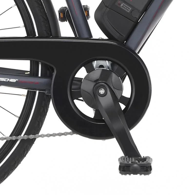 Damen E-Bike Trekking, 28 Zoll, Rahmengröße 44cm, 8-Gang Kettenschaltung, anthrazit matt, VIATOR 2.0 - 1