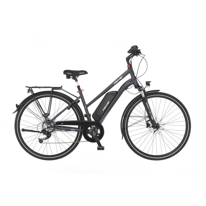 Damen E-Bike Trekking, 28 Zoll, Rahmengröße 44cm, 8-Gang Kettenschaltung, anthrazit matt, VIATOR 2.0 - 5