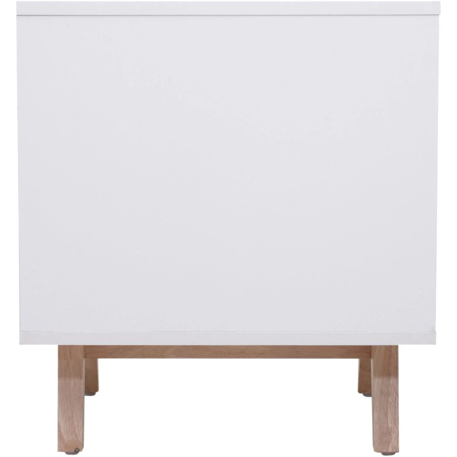 Nachttisch Nachtschrank Beistelltisch Flurkommode mit 1 offenem Fach 45 x 45 x 50 cm - 3