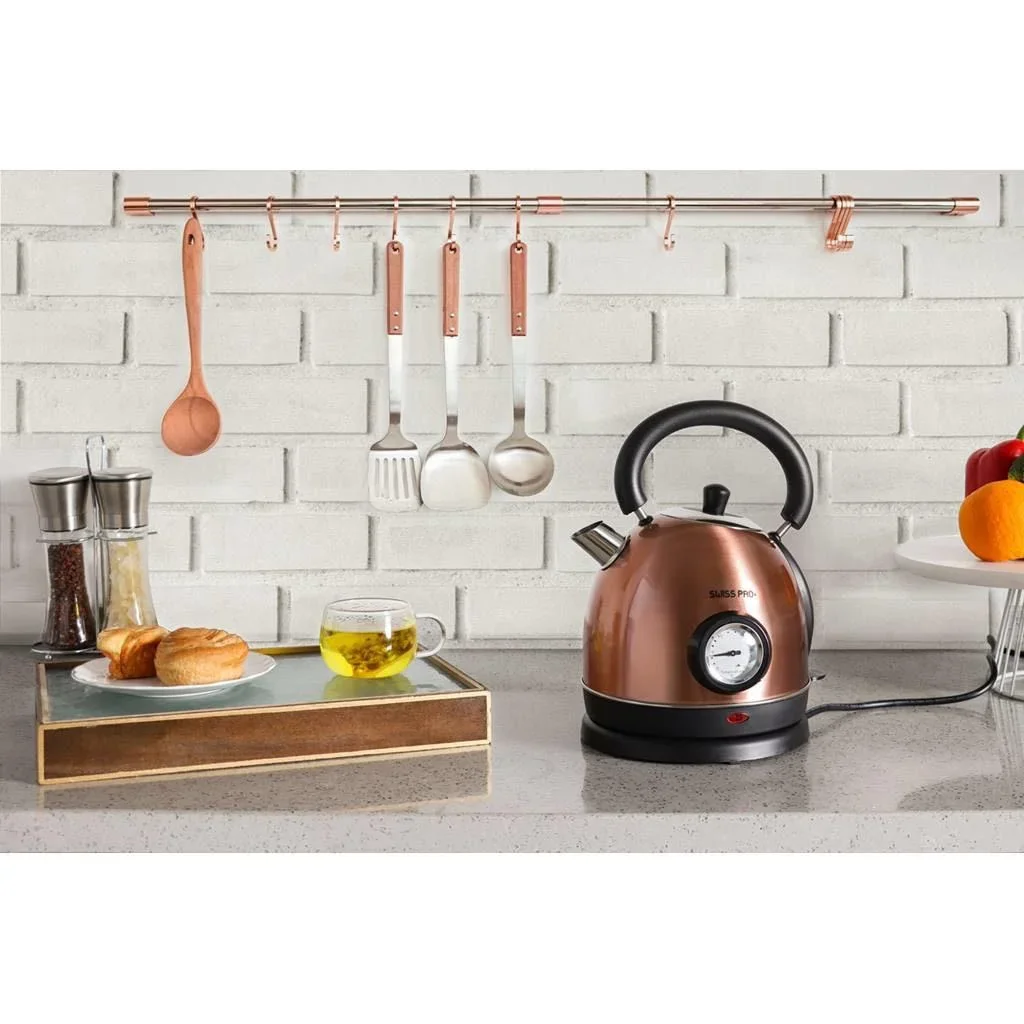 Retro-Wasserkocher - 2200W - 1,8L - Karamell - 0