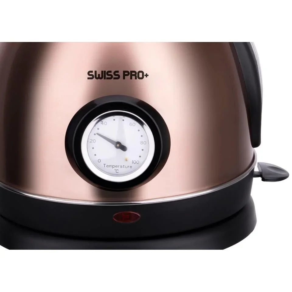 Retro-Wasserkocher - 2200W - 1,8L - Karamell - 6