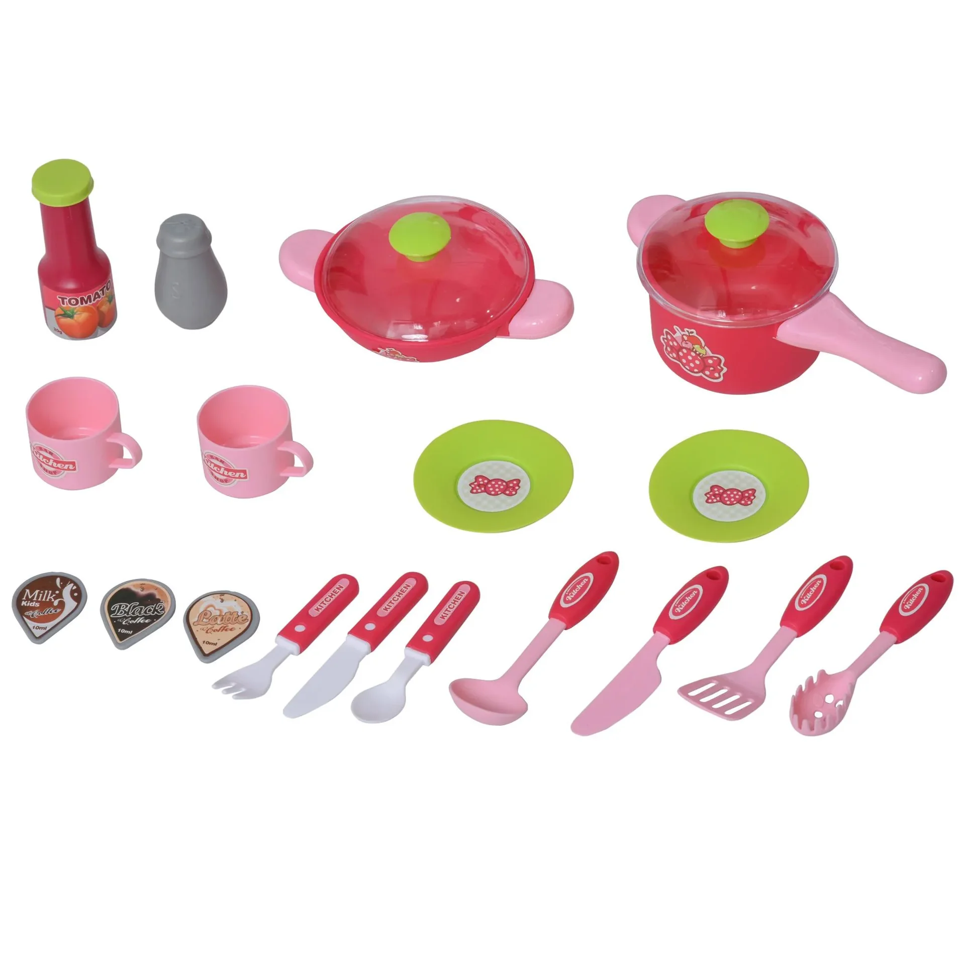 Kinderspielküche mit 38-teiligem Zubehörset - 2