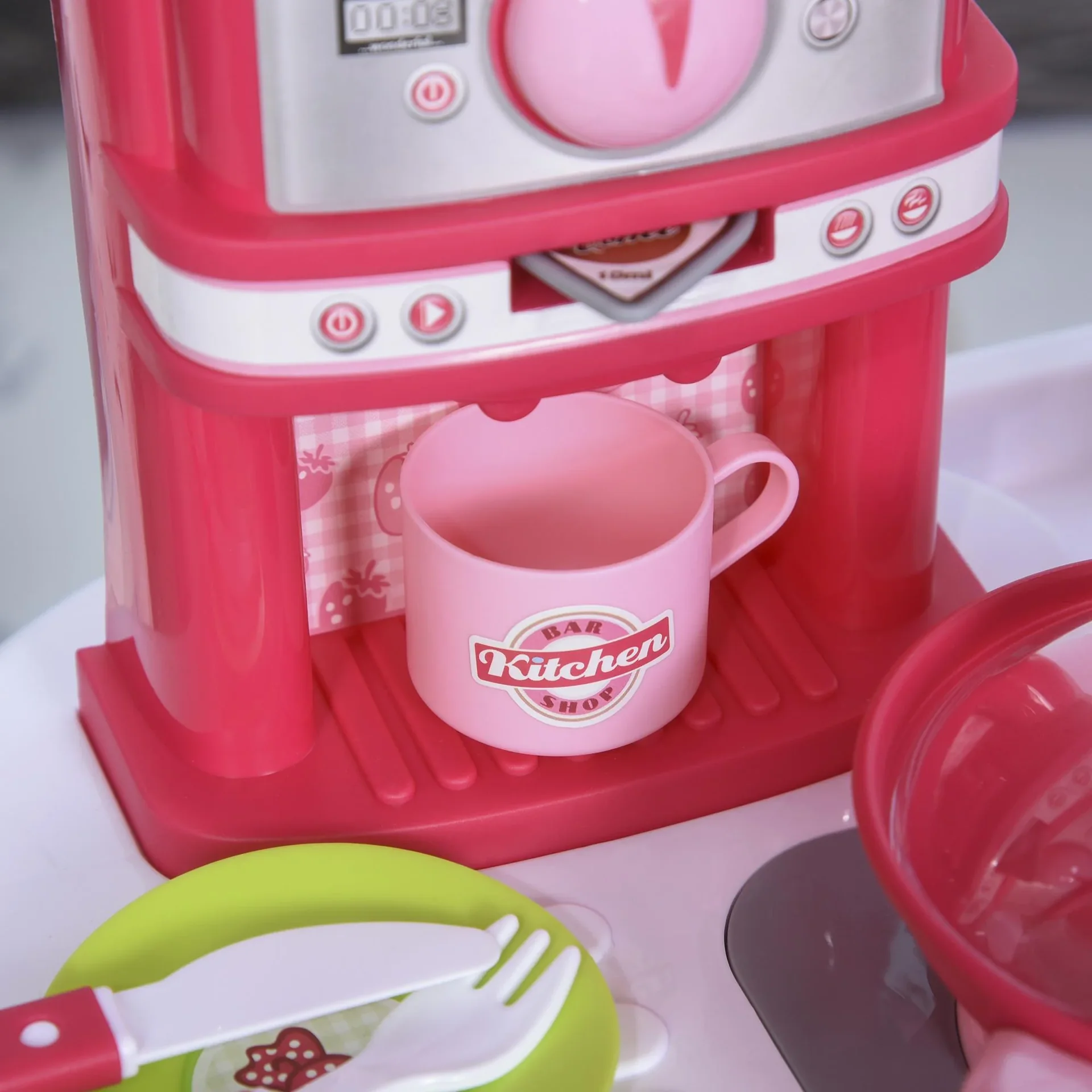 Kinderspielküche mit 38-teiligem Zubehörset - 4