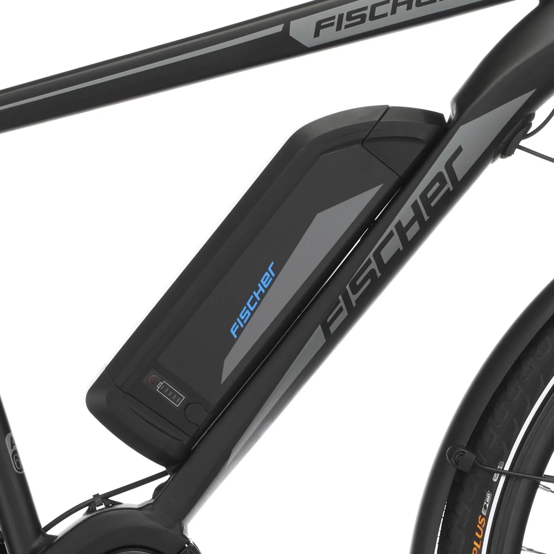 Herren E-Bike Trekking, 28 Zoll, Rahmengröße 55 cm, 10-Gang Kettenschaltung, schwarz matt, VIATOR ETH 1861 - 1