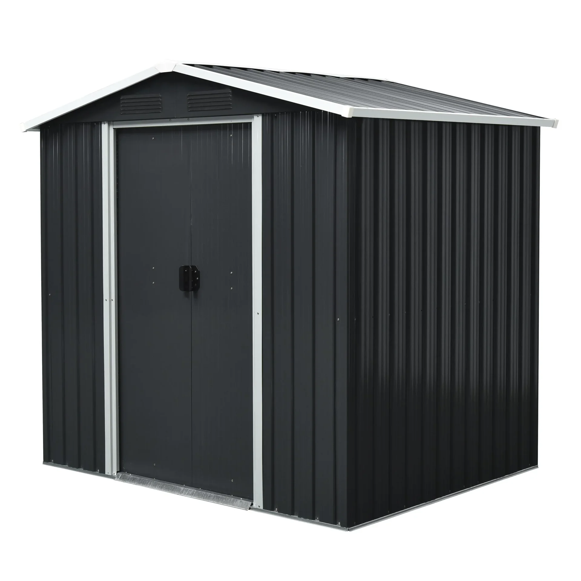 Gerätehaus Düsseldorf II 65, Schiefer/Creme - 7