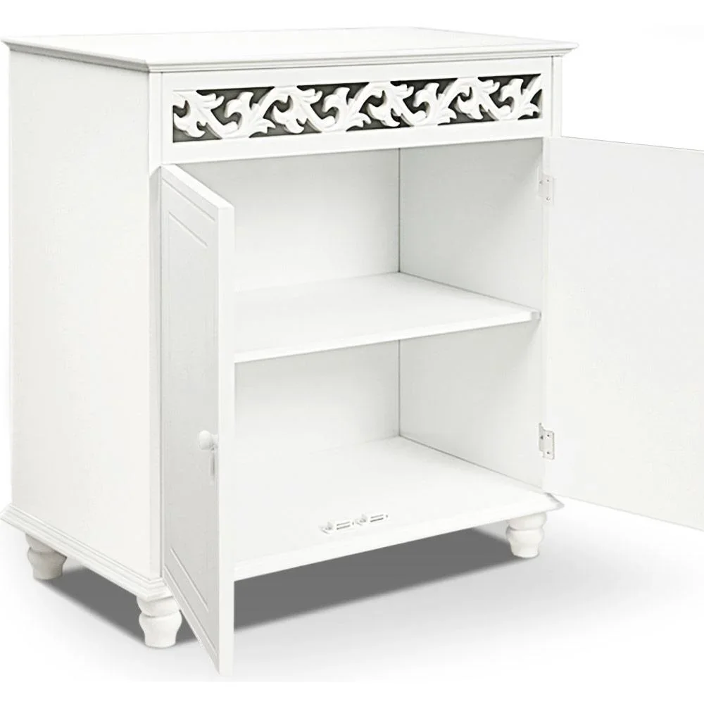 Kommode Jersey weiß 76x65x35cm - 3