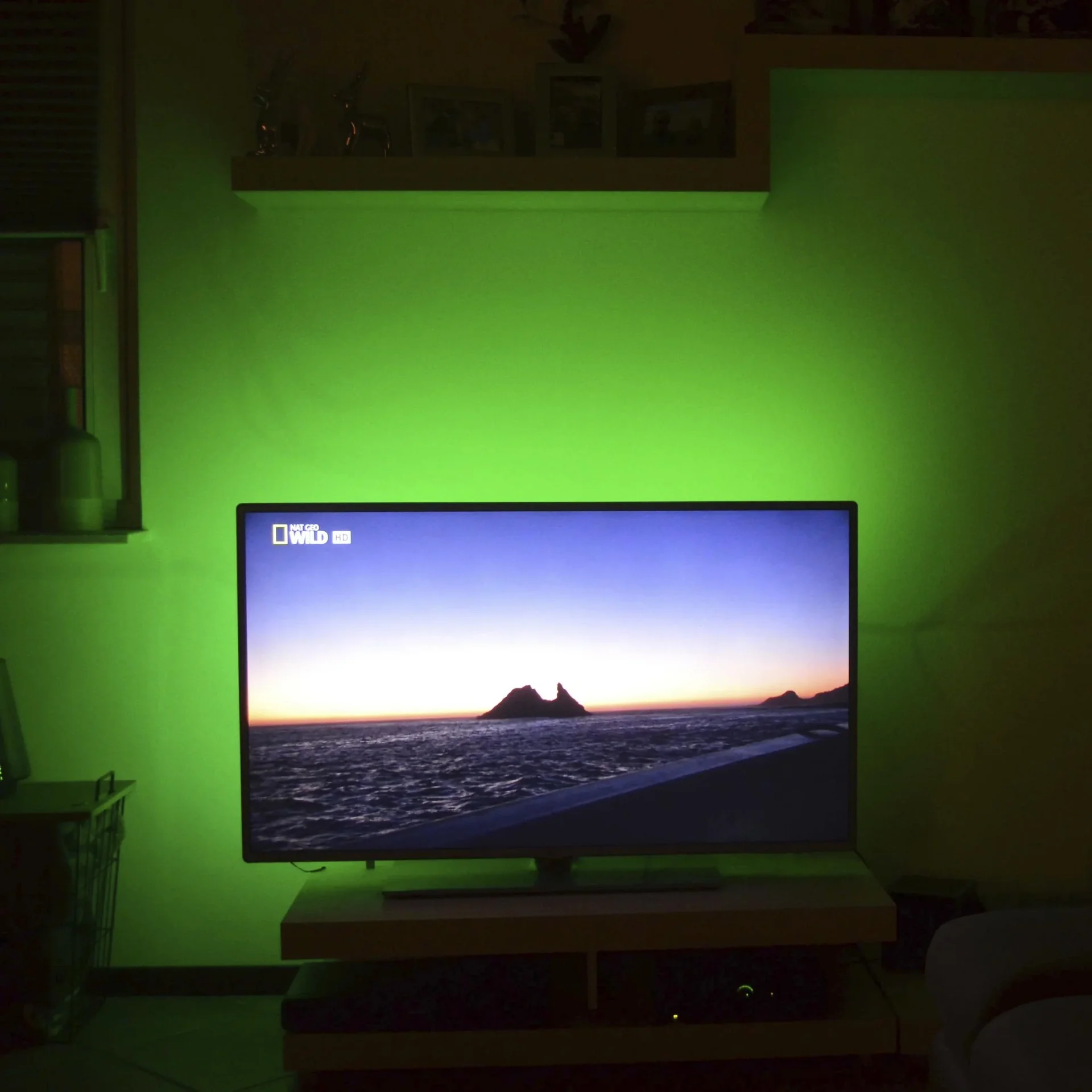 TV-LED Beleuchtungs-Set 2 m Farbwechsel, 48 RGB-LEDs, 3 x Verbinder und 3 x Verbindungskabel - 5