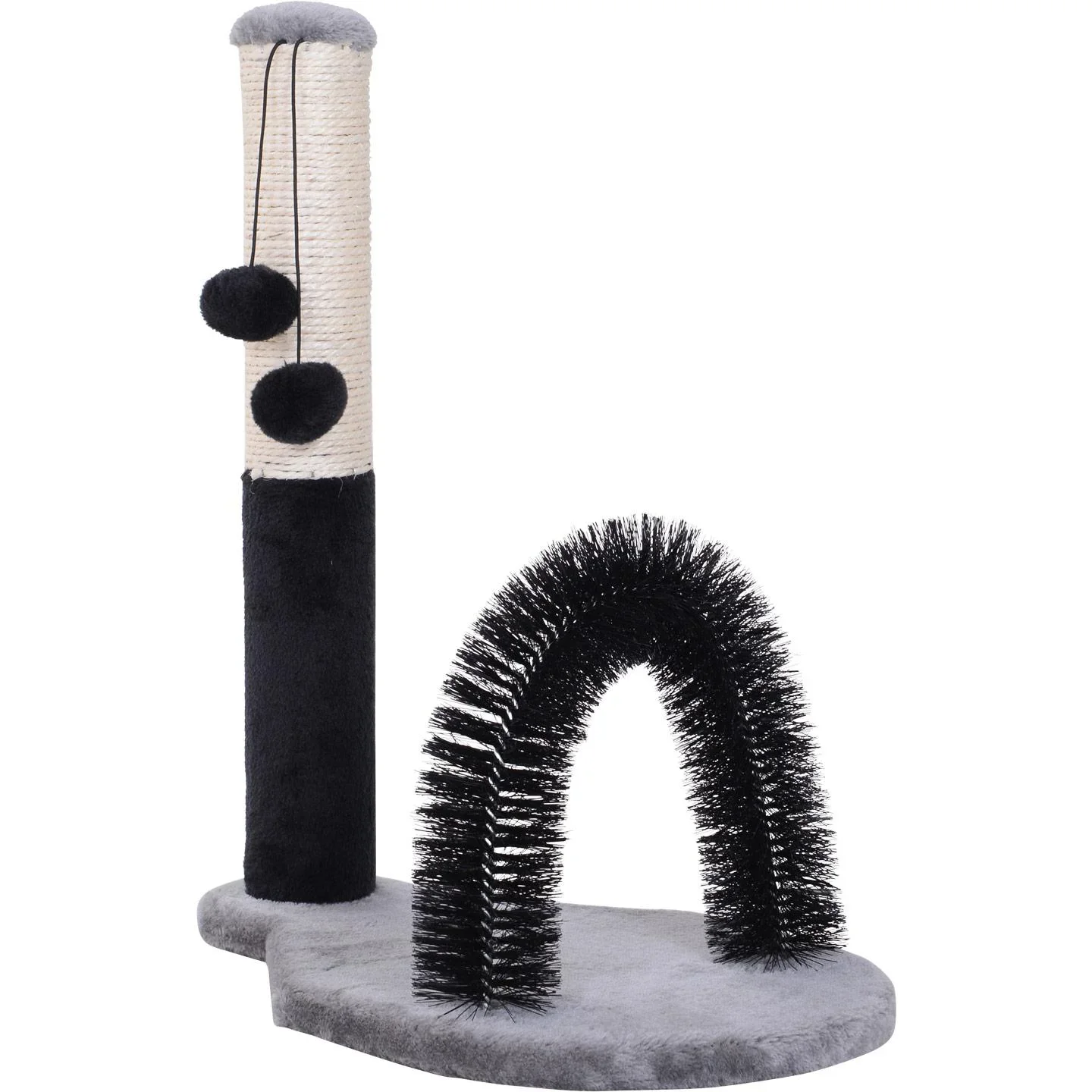 Katzenkratzbaum Kratzbaum Kratzsäule Kratzspielzeug mit Bällen Massagebogen - 2