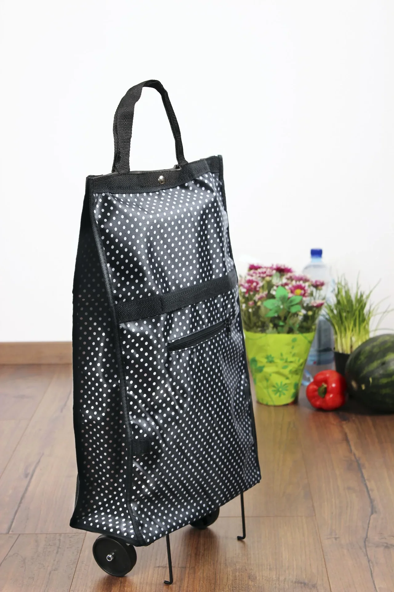 Einkaufstrolley, faltbar - 0