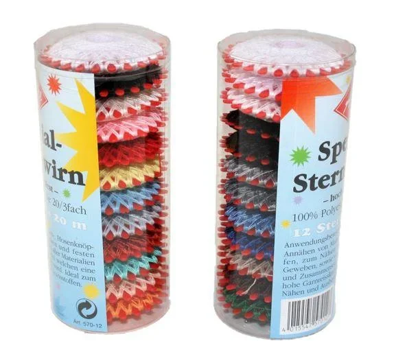 Spezialsternzwirne, 24-teilig - 0