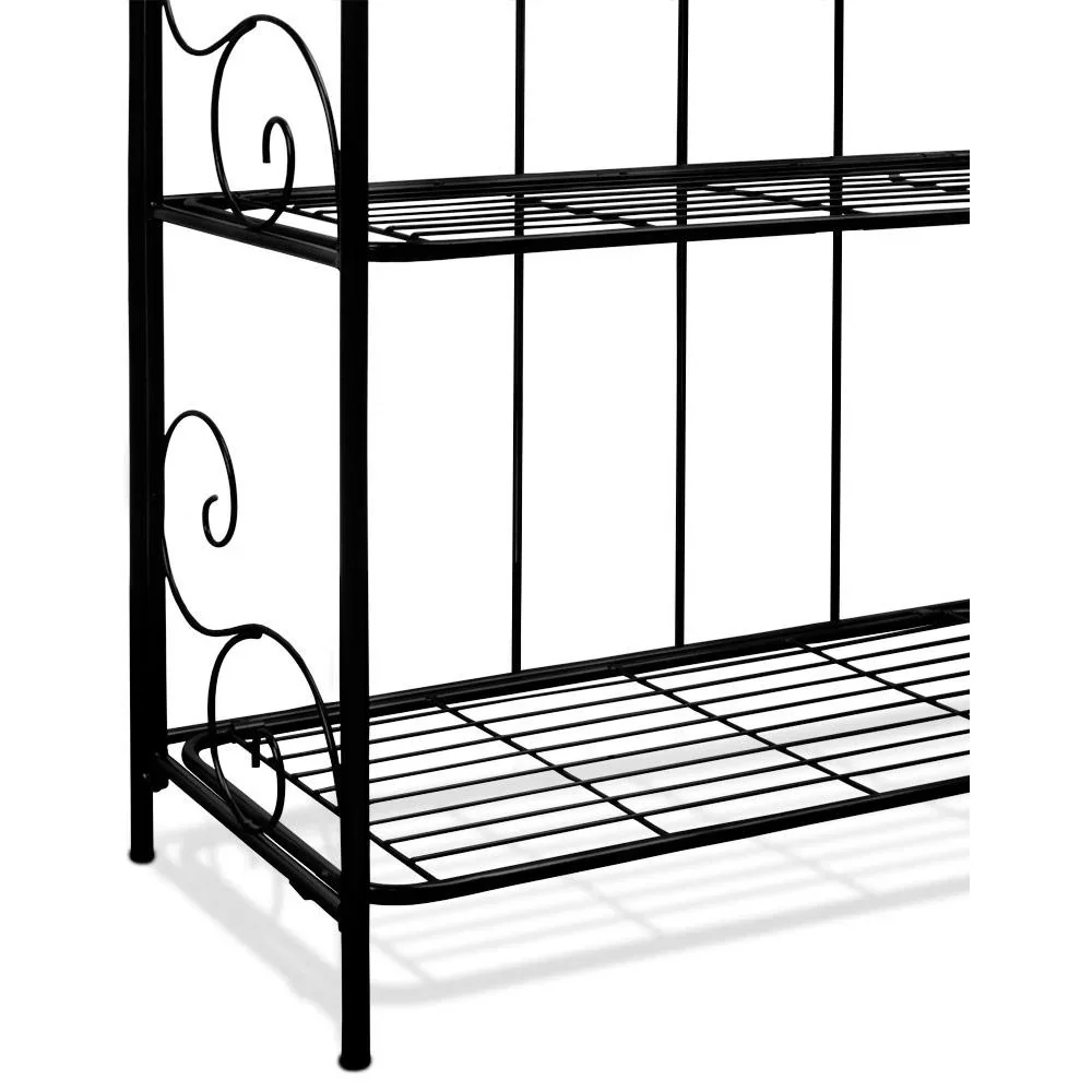 Metall-Pflanzenständer - Schwarz - Classic - 1