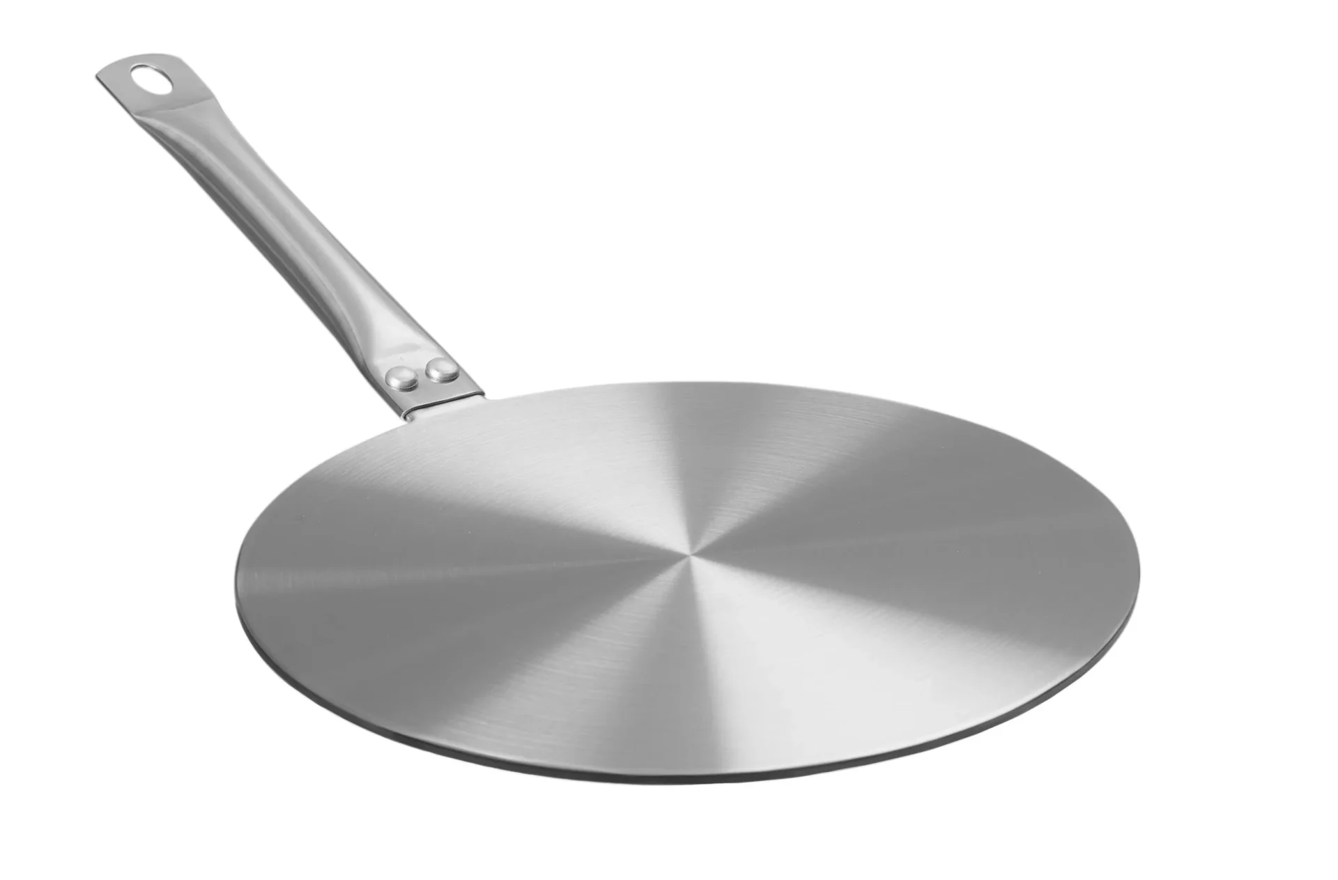 Induktions-Adapterplatte, Edelstahl/ Aluminium, 23 cm - 0