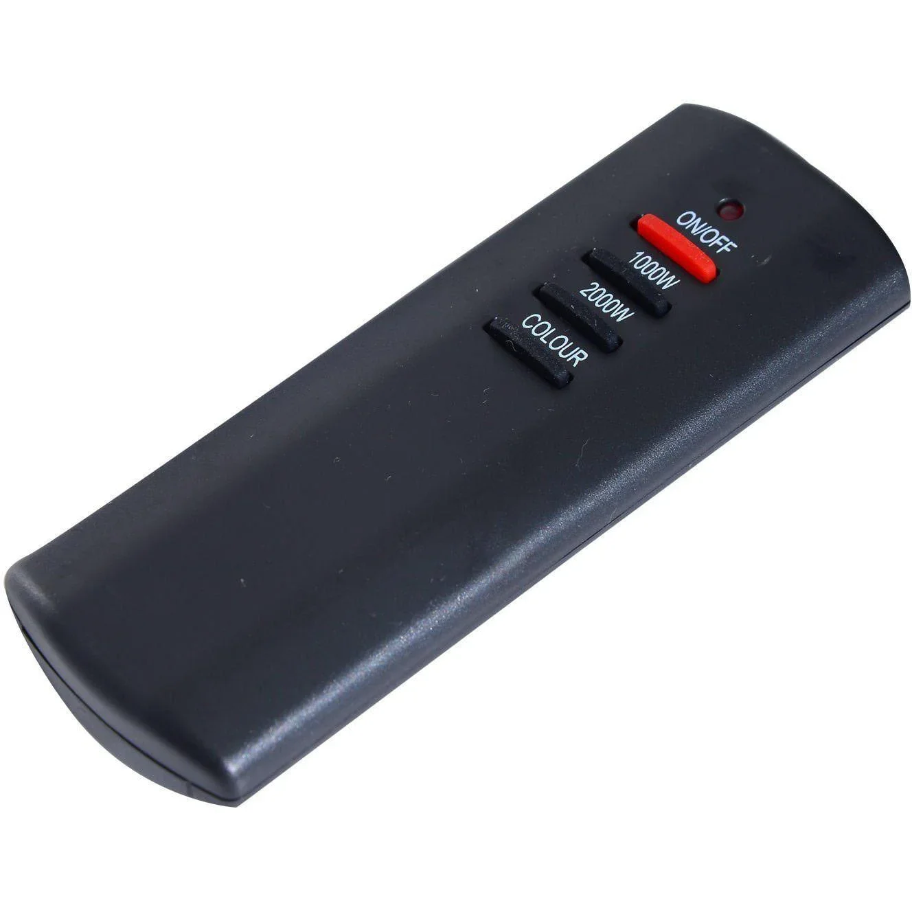 Elektrokamin Wandkamin 1800 Watt LED Fernbedienung Schwarz - 0