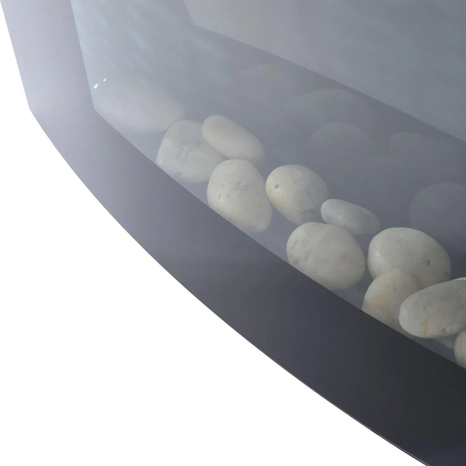 Elektrokamin Wandkamin 1800 Watt LED Fernbedienung Schwarz - 4