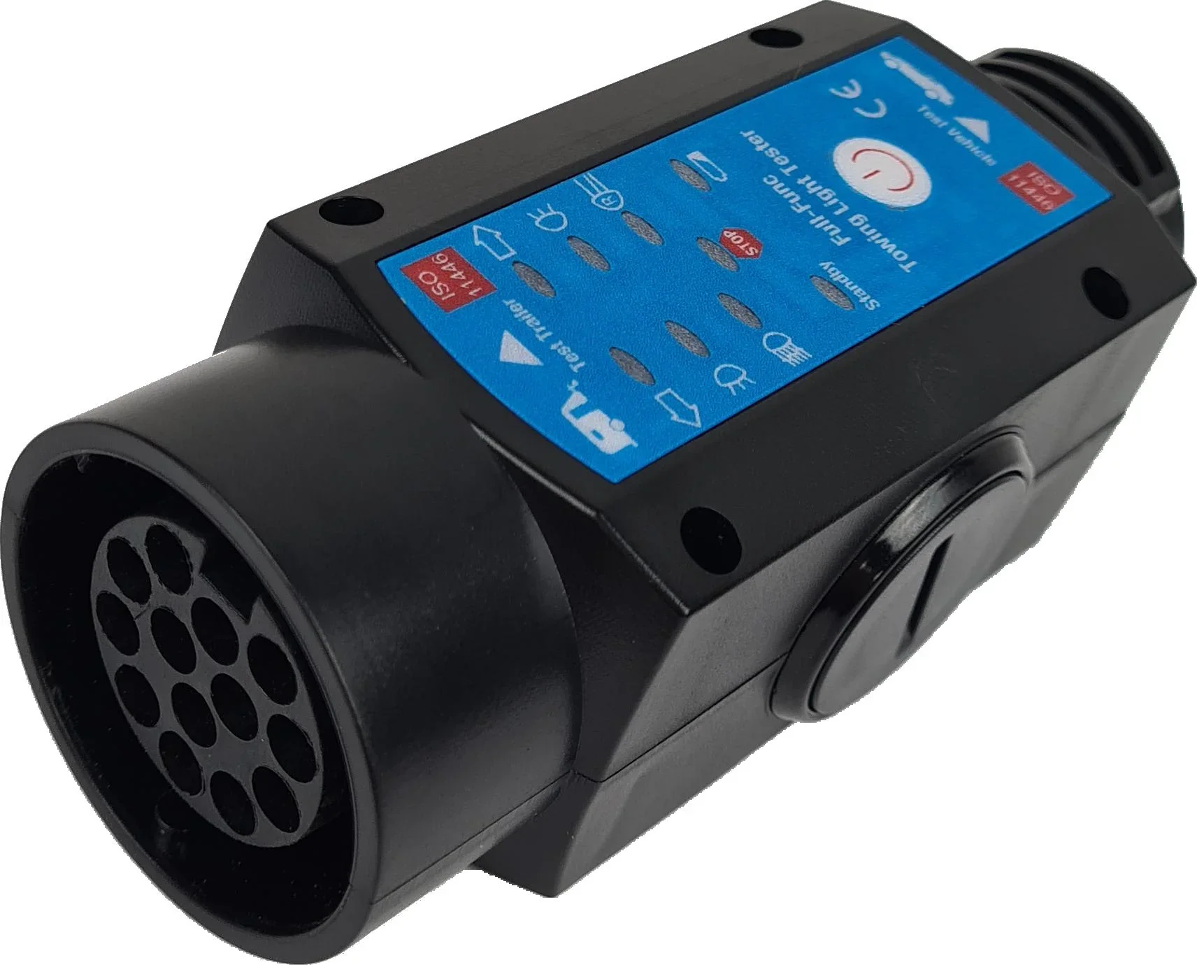 Anhänger-Beleuchtungstester, 13-polig mit Akku - 0