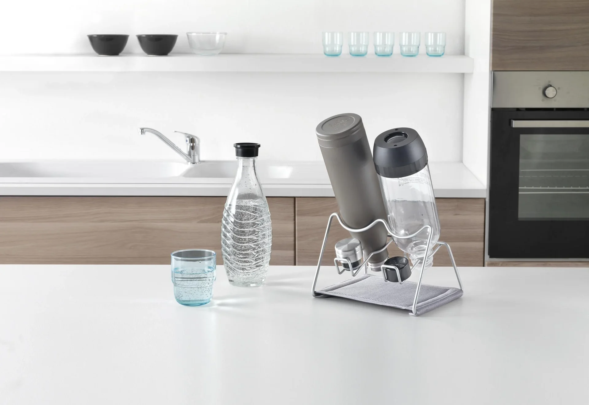 Abtropfgestell Sodatex 2 für 2 Flaschen - 0