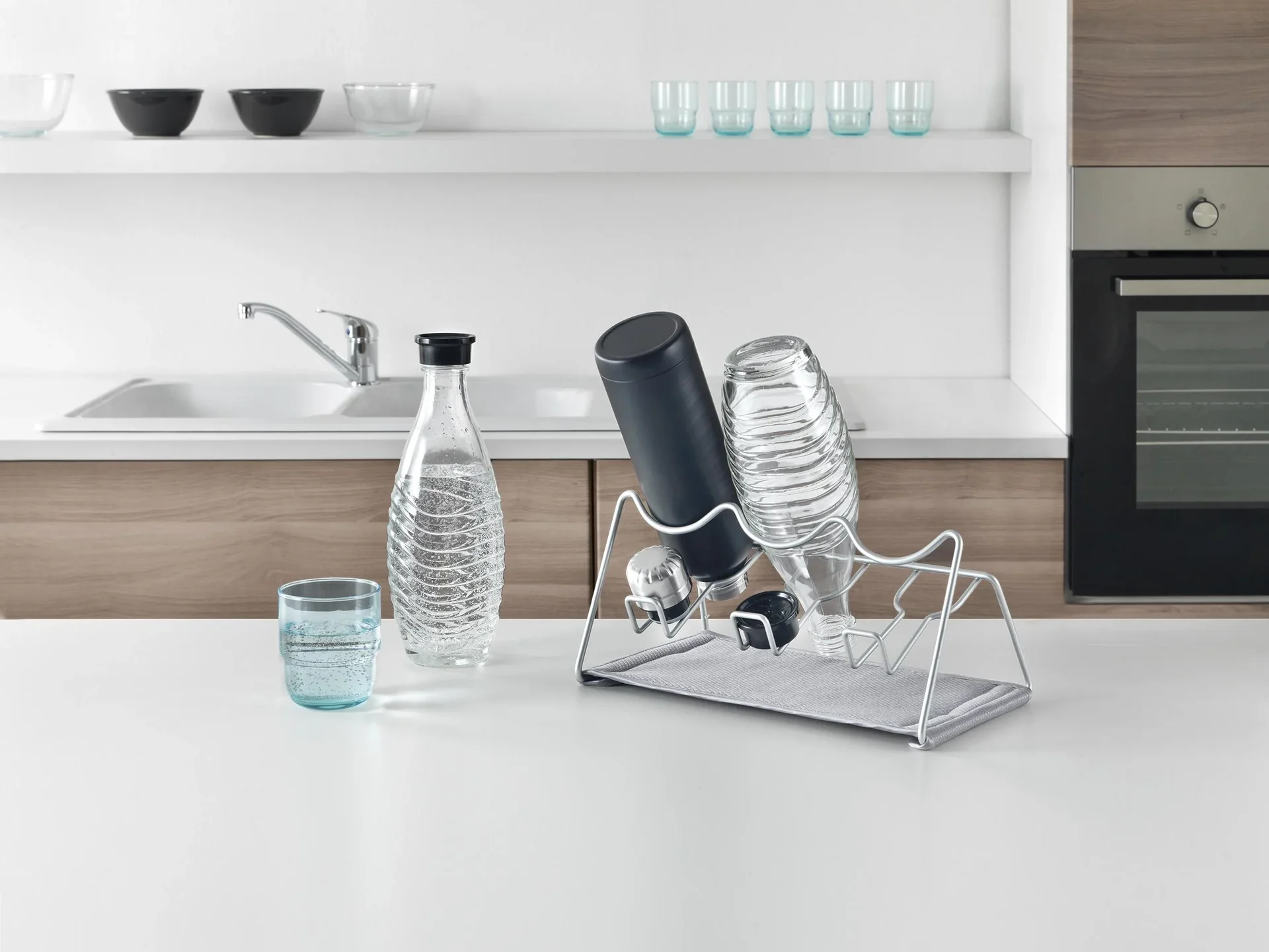 Abtropfgestell Sodatex 2 für 2 Flaschen - 7