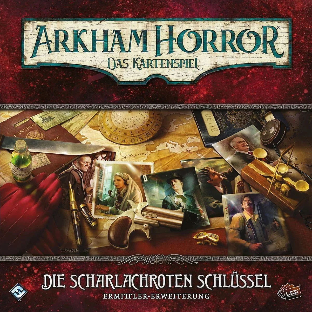 Arkham Horror Das Kartenspiel - Die scharlachroten Schlüssel (Ermittler-Erweiterung) - 2