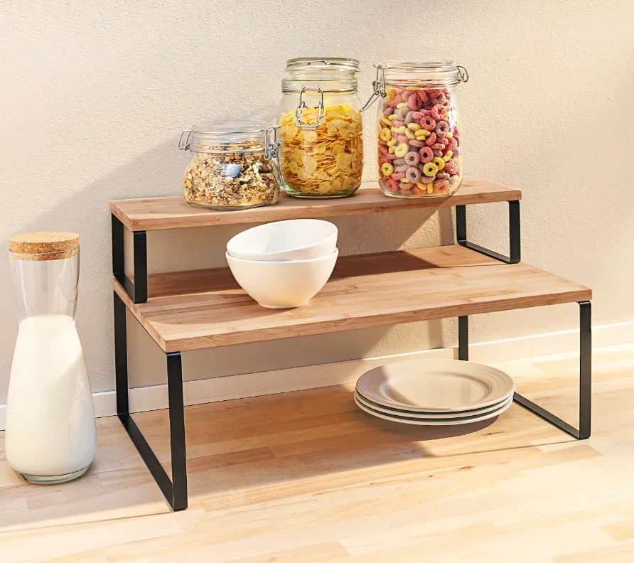 Küchen-Stufenregal 2tlg. - 0