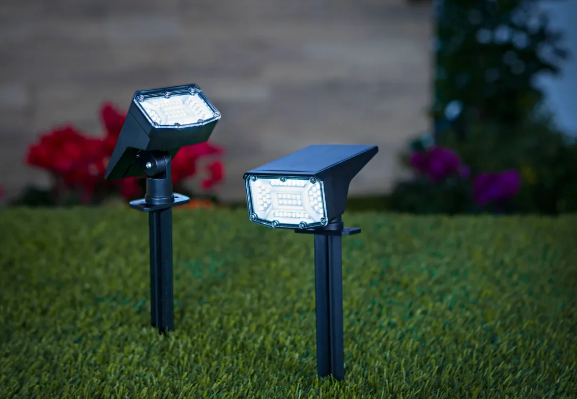 LED-Solarleuchten 2er-Set - 1