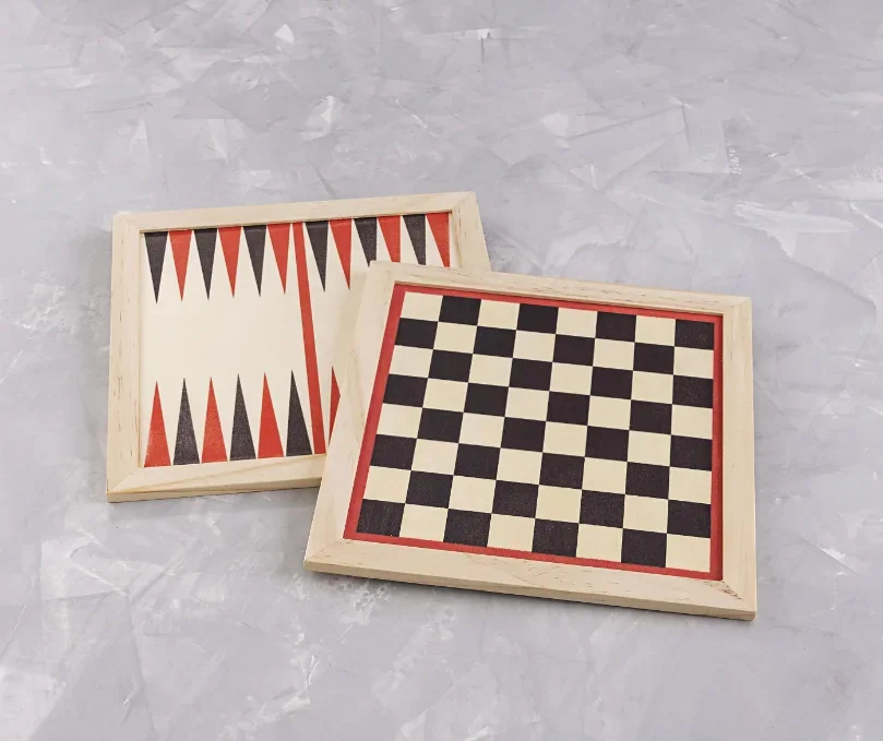 Spielesammlung in Holzbox - 0