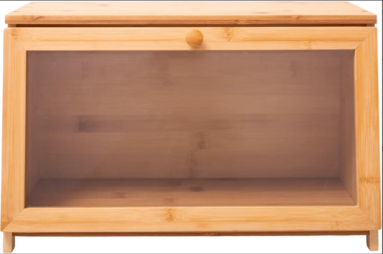 Brotkasten XXL aus Bambus & Holz - 2