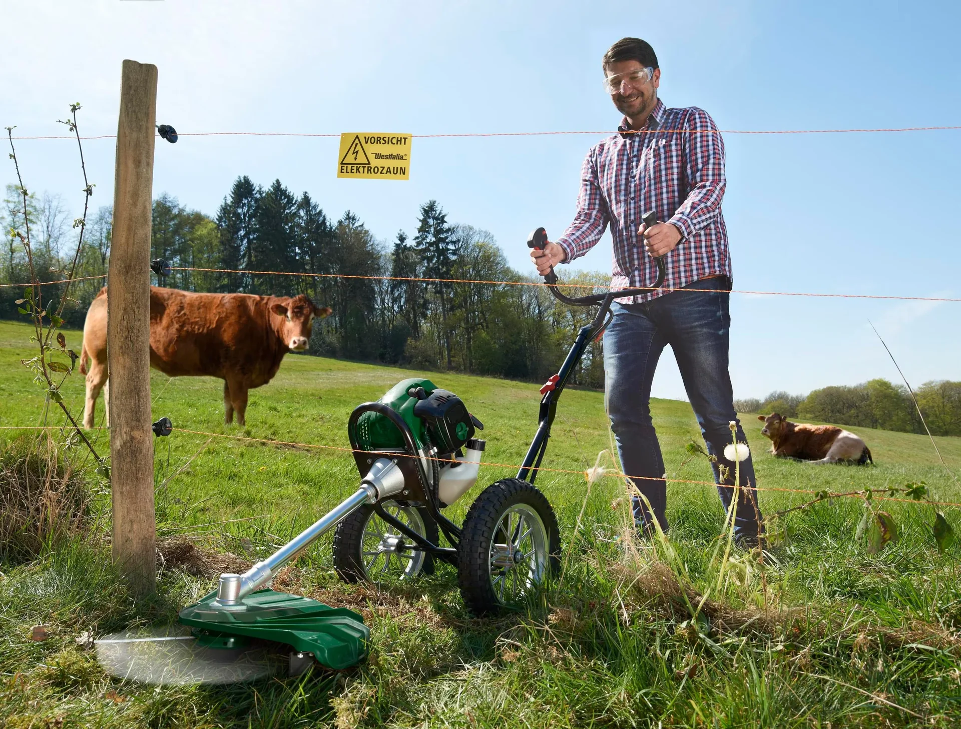 Benzin-Freischneider, fahrbar BFF52 - 1