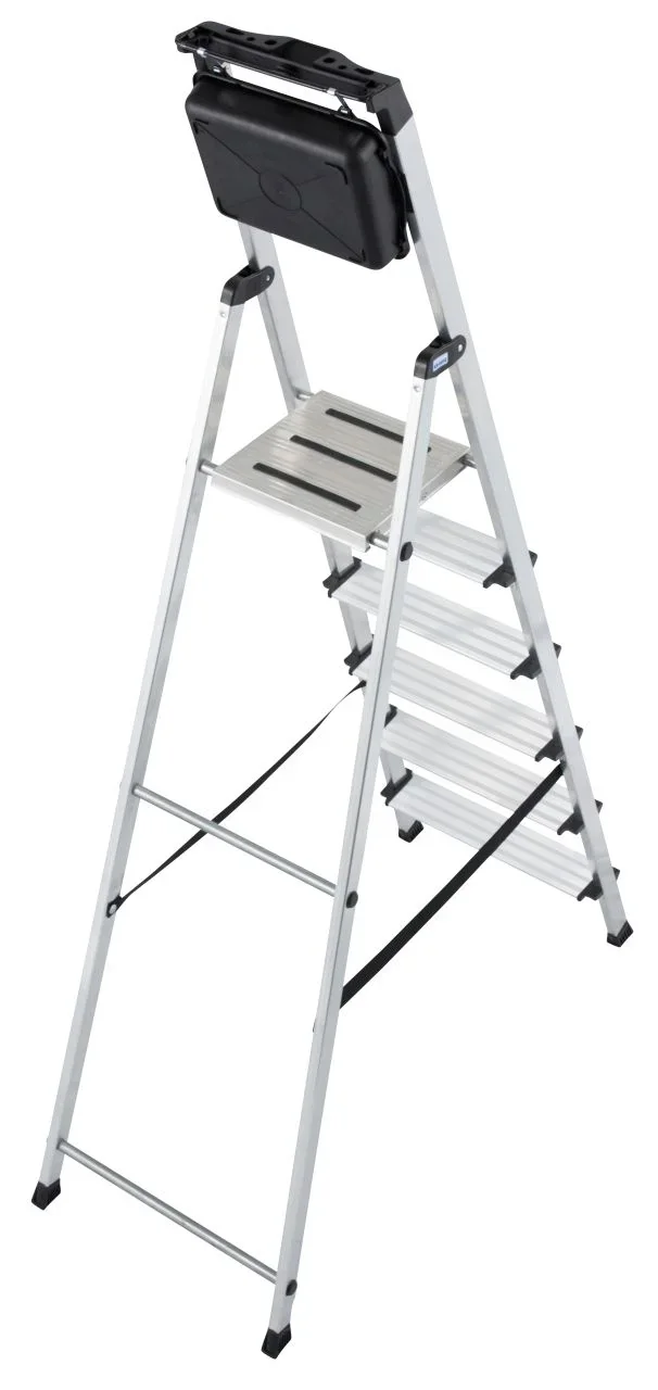 „SECURY“ STUFEN-STEHLEITER  6 STUFEN - 0