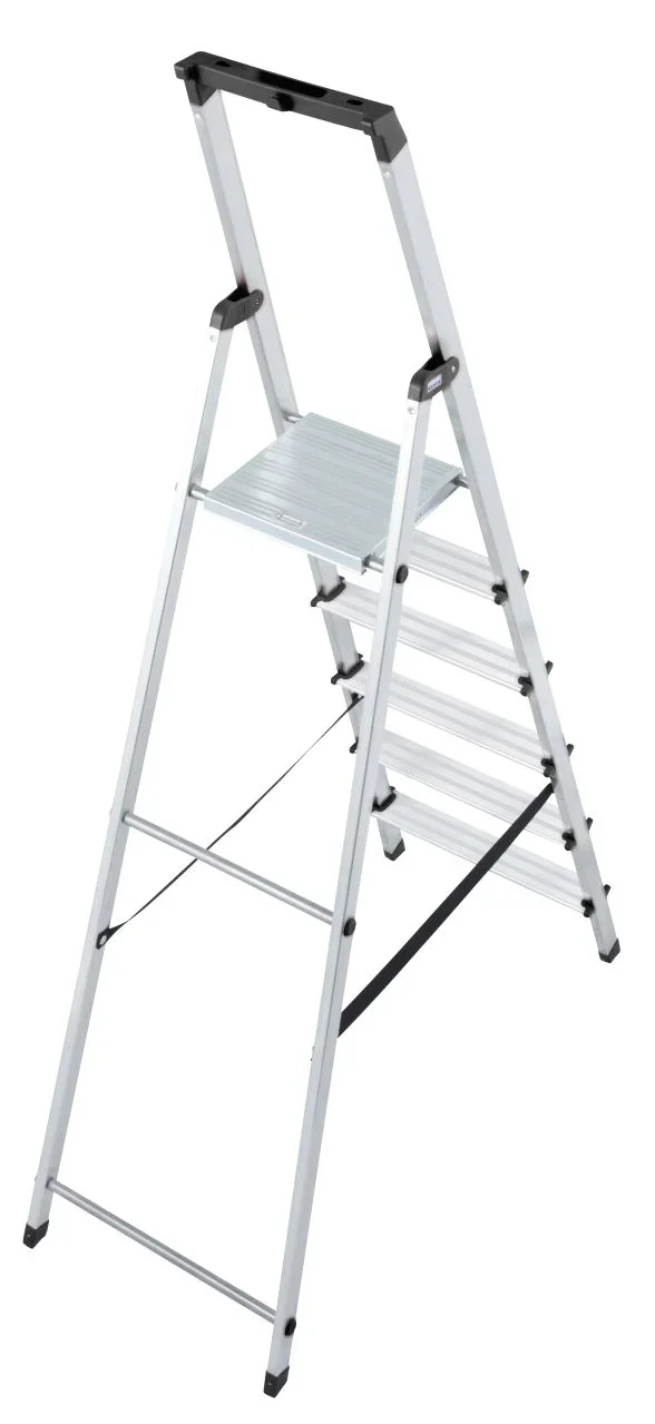 „SOLIDY“ STUFEN-STEHLEITER  5 STUFEN - 0