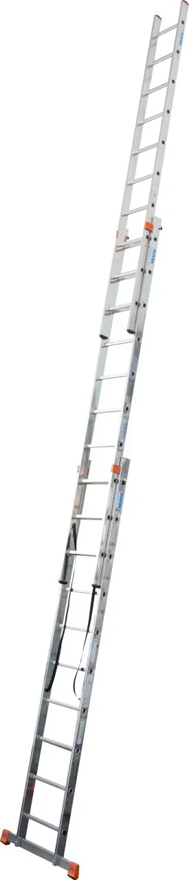 "TRIBILO" SPROSSEN-VIELZWECKLEITER, DREITEILIG 3x10 SPROSSEN - 1