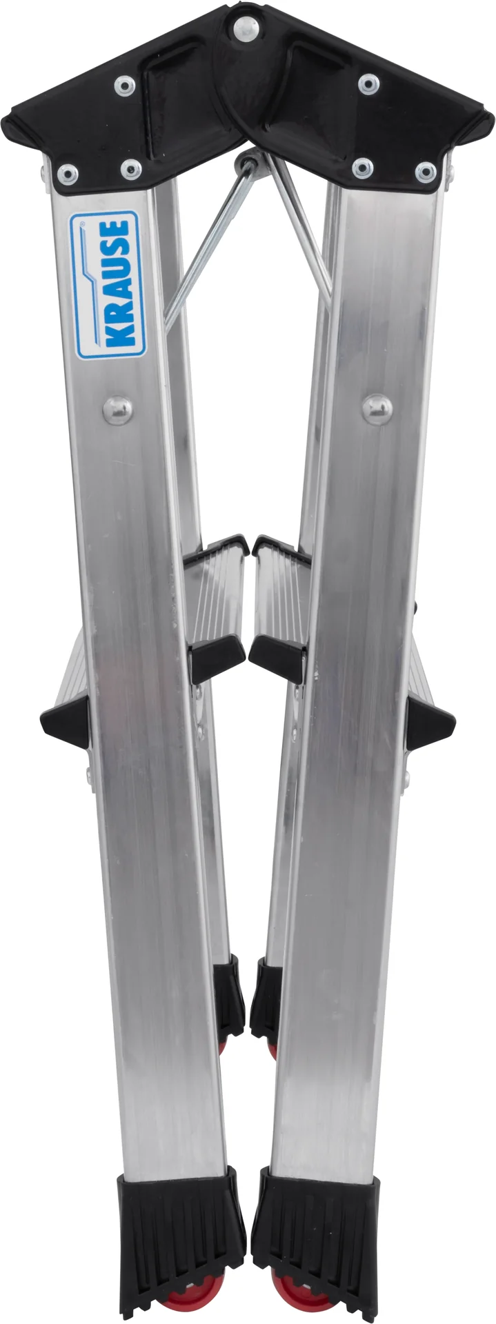 „ROLLY“ DOPPEL-KLAPPTRITT ALU NATUR 2x2 STUFEN - 0