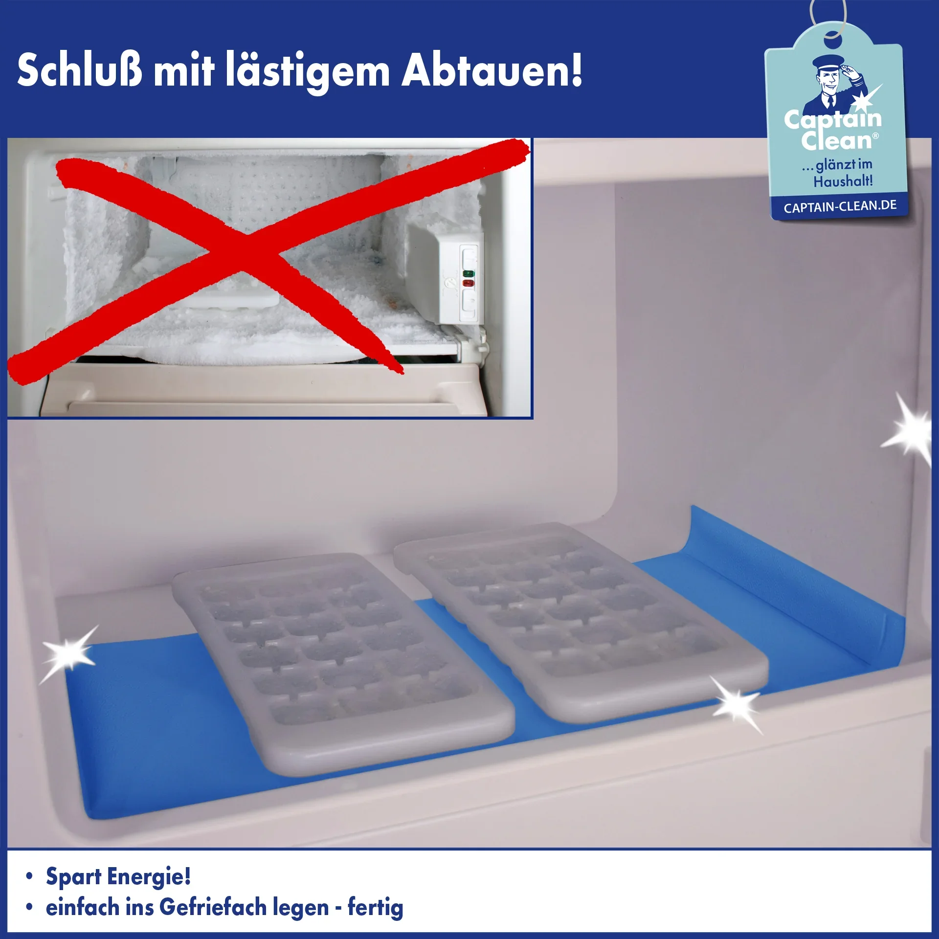 Anti-Gefriermatte, blau - 2