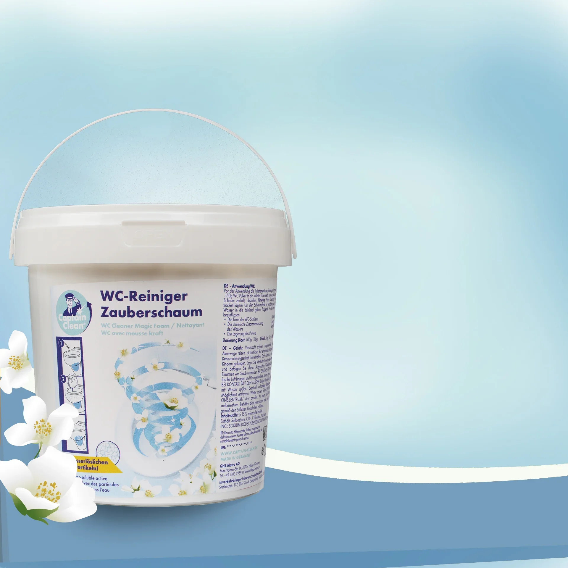 WC-Reiniger Zauberschaum, 1 kg - 1