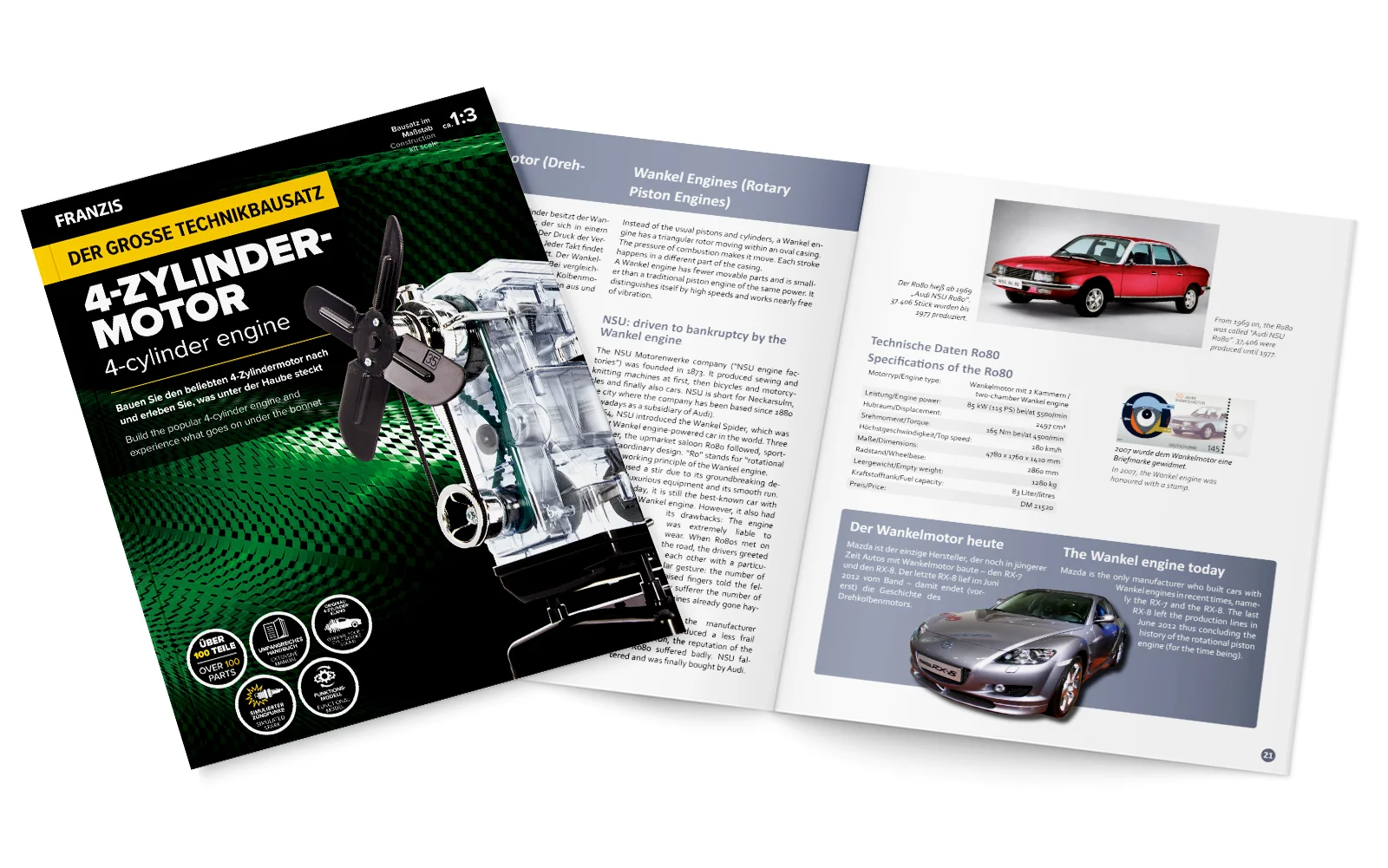 Der große Technikbausatz 4-Zylinder-Motor - 6