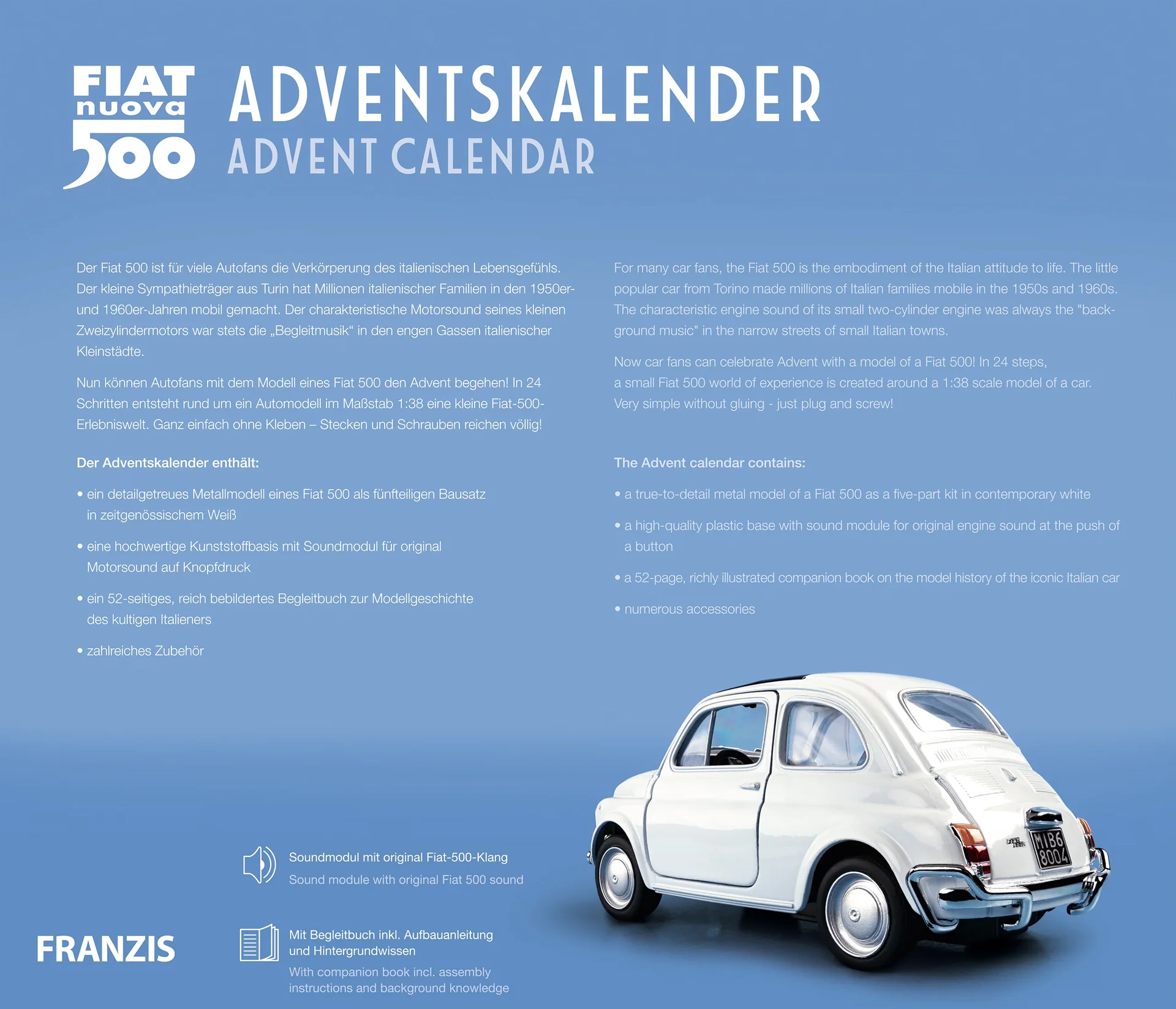 Adventskalender Fiat 500 - 2