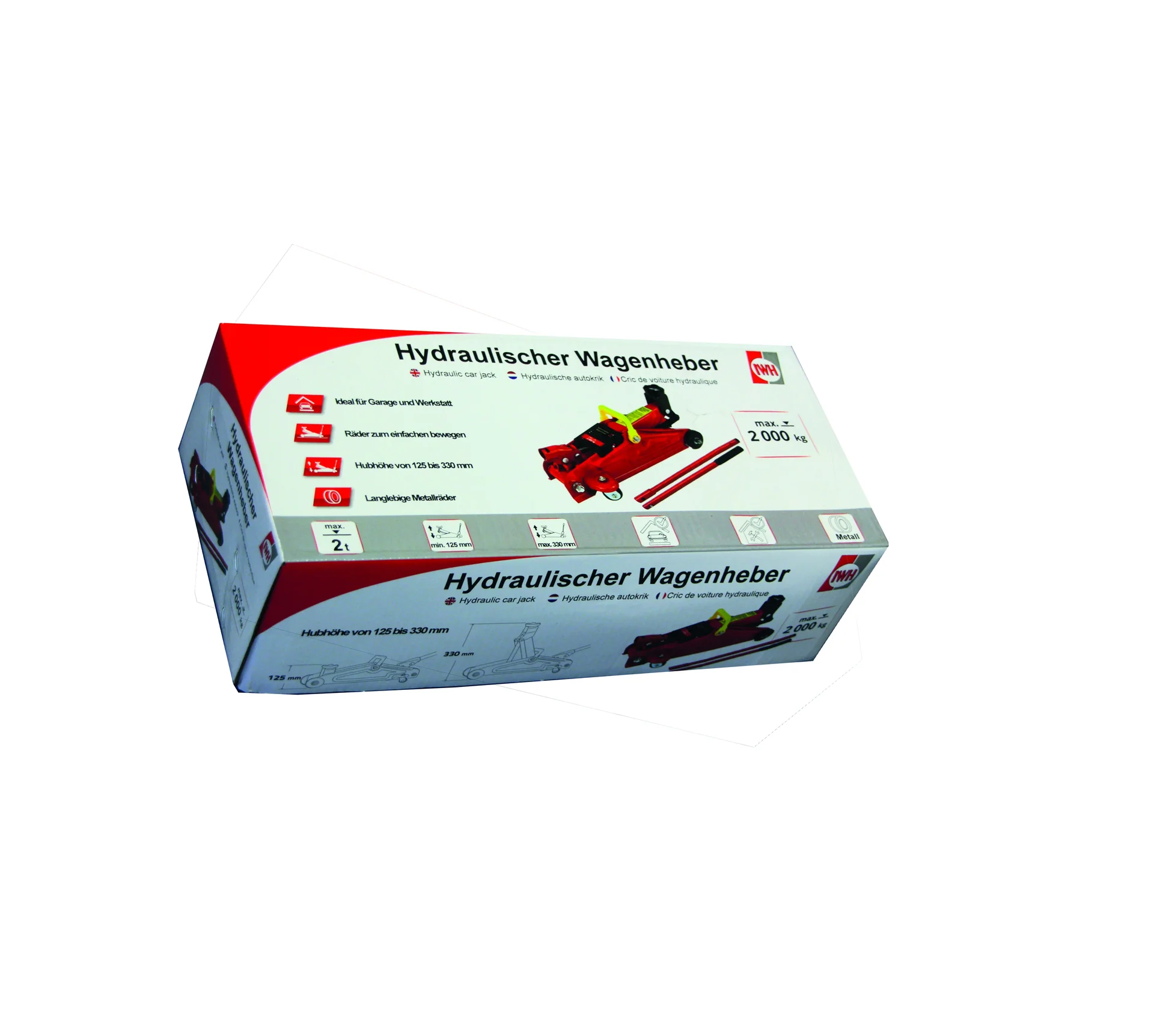 Rangierwagenheber hydraulisch 2t - 0