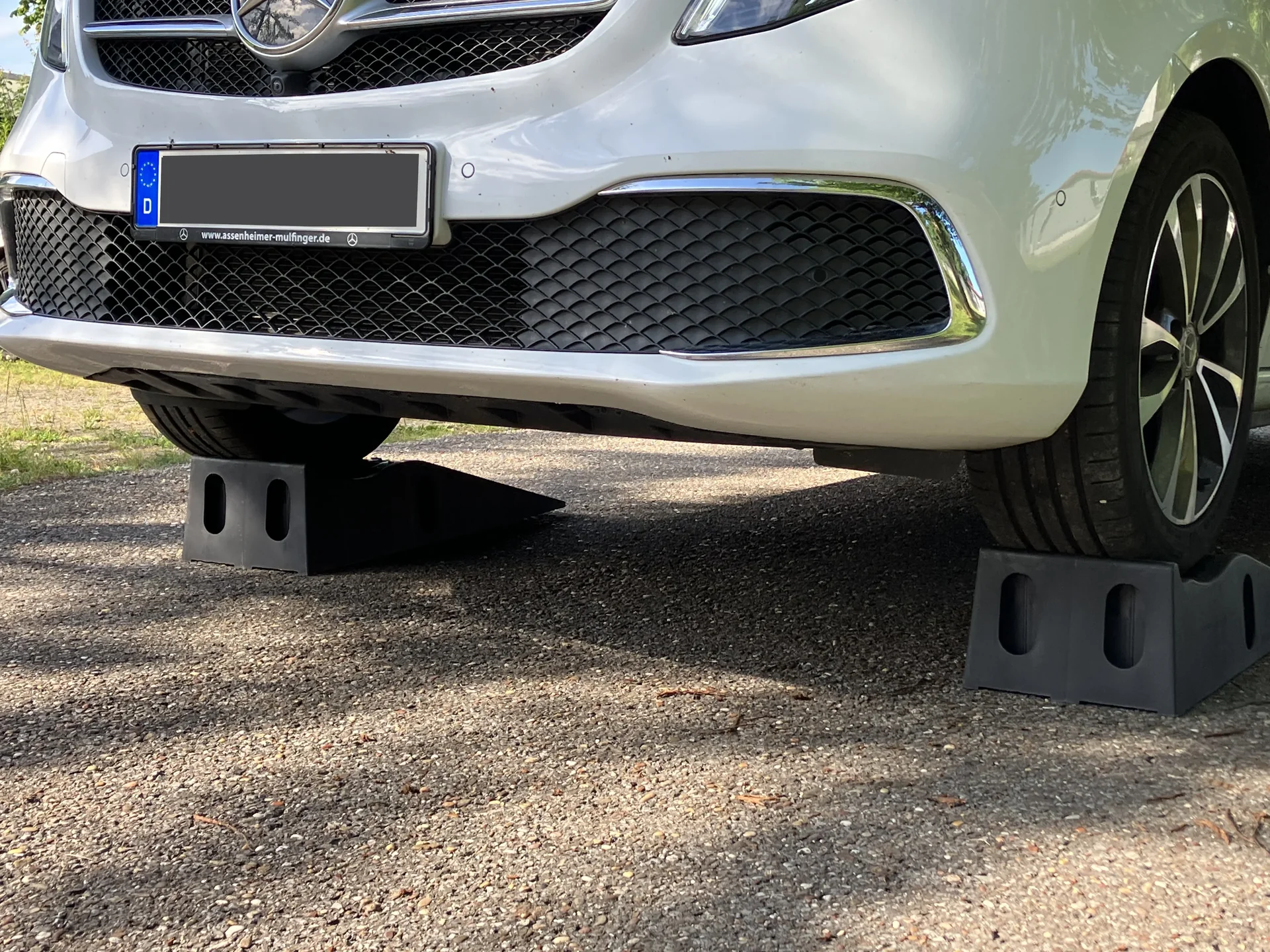 Auffahrrampen-Set Kunststoff 2 Stück / 3T bis 235 mm - 1