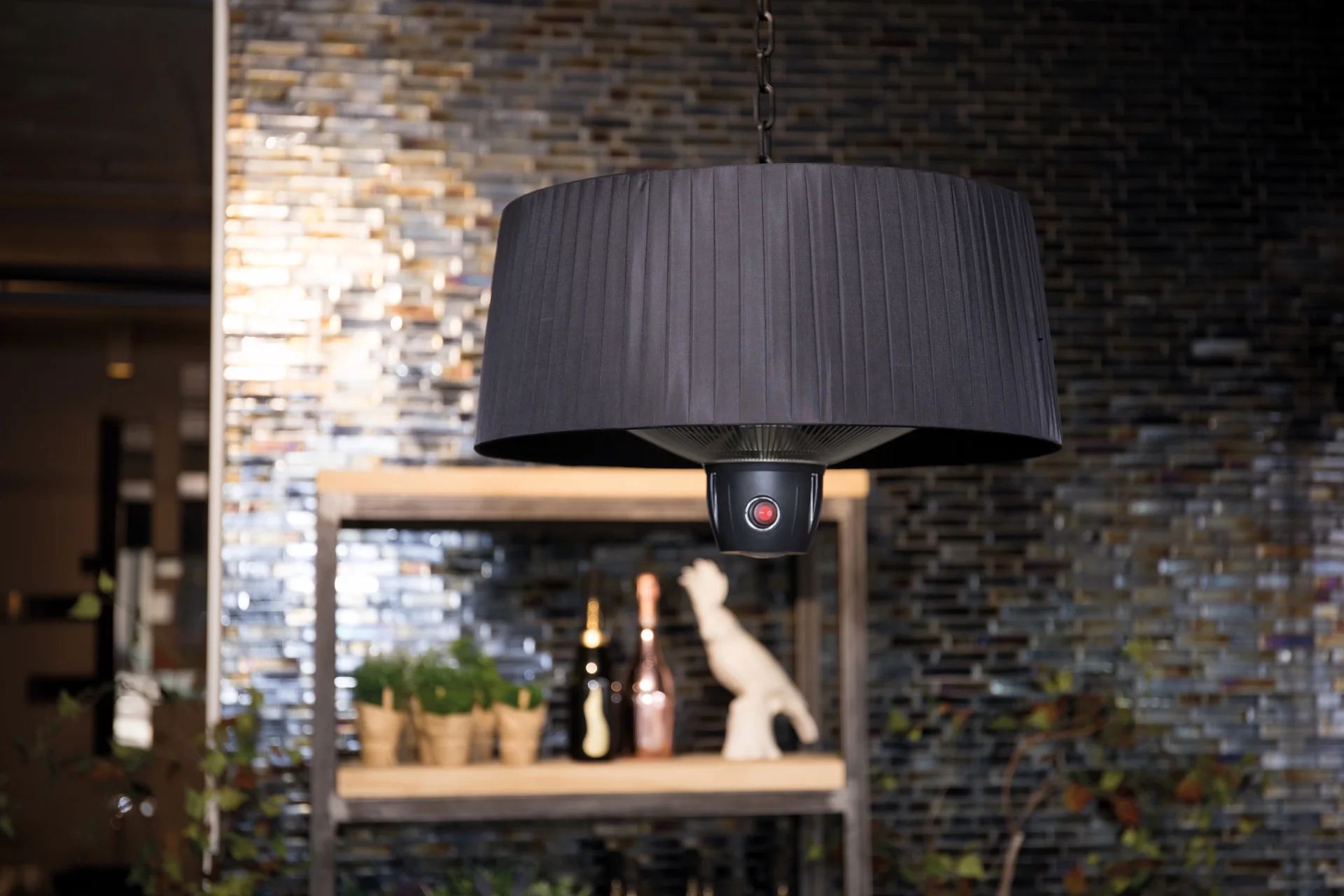 Hängeheizstrahler Artix Compact Bright Hanging Black 1500 Watt - 3