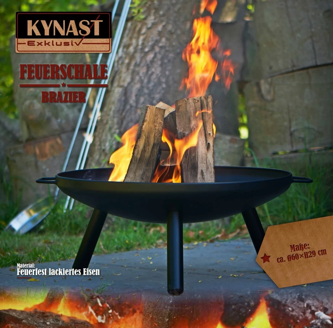 Feuerschale BRAZIER Ø 60 cm - 1