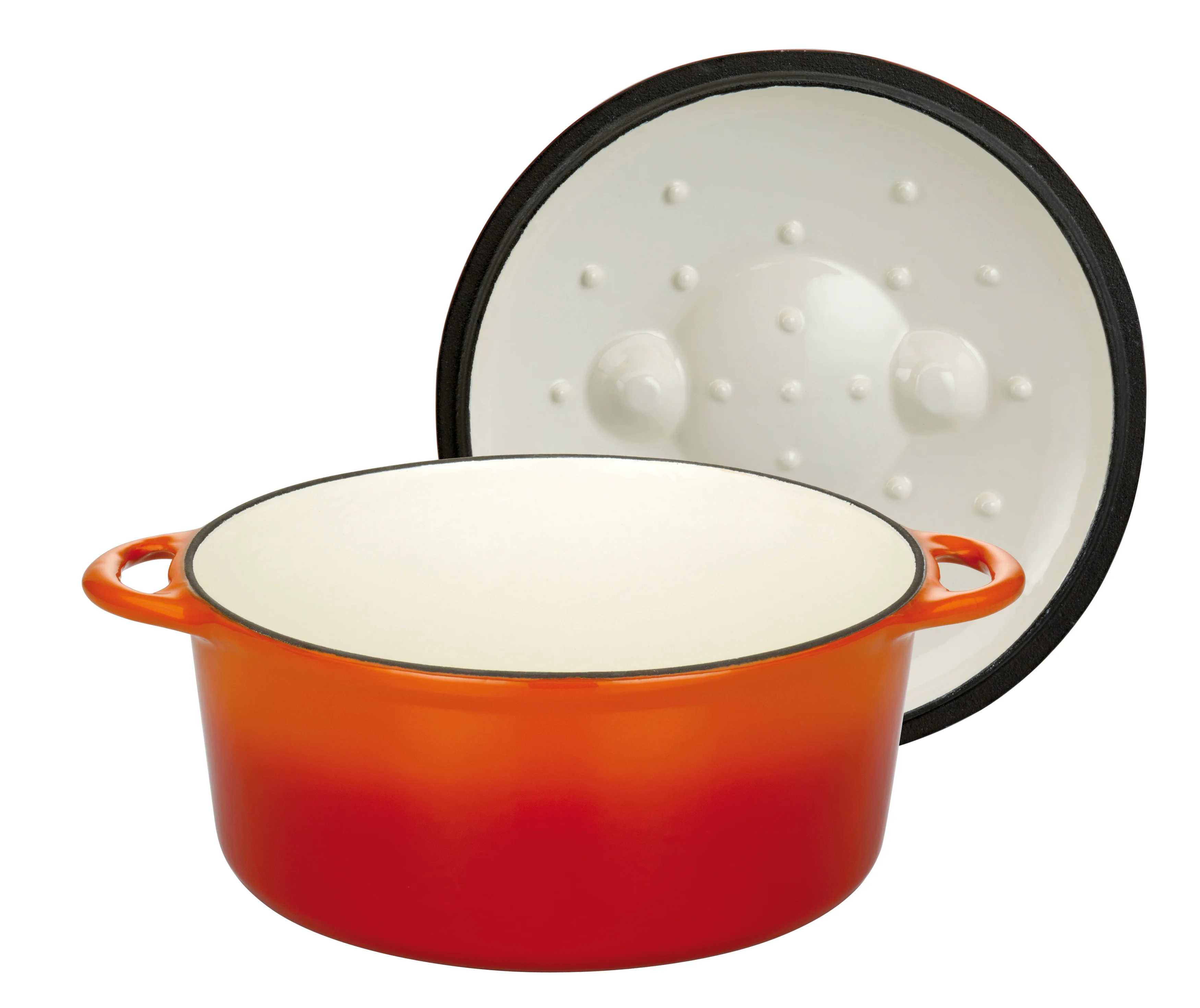 Runder Kochtopf 24 cm Orange Shadow - 2