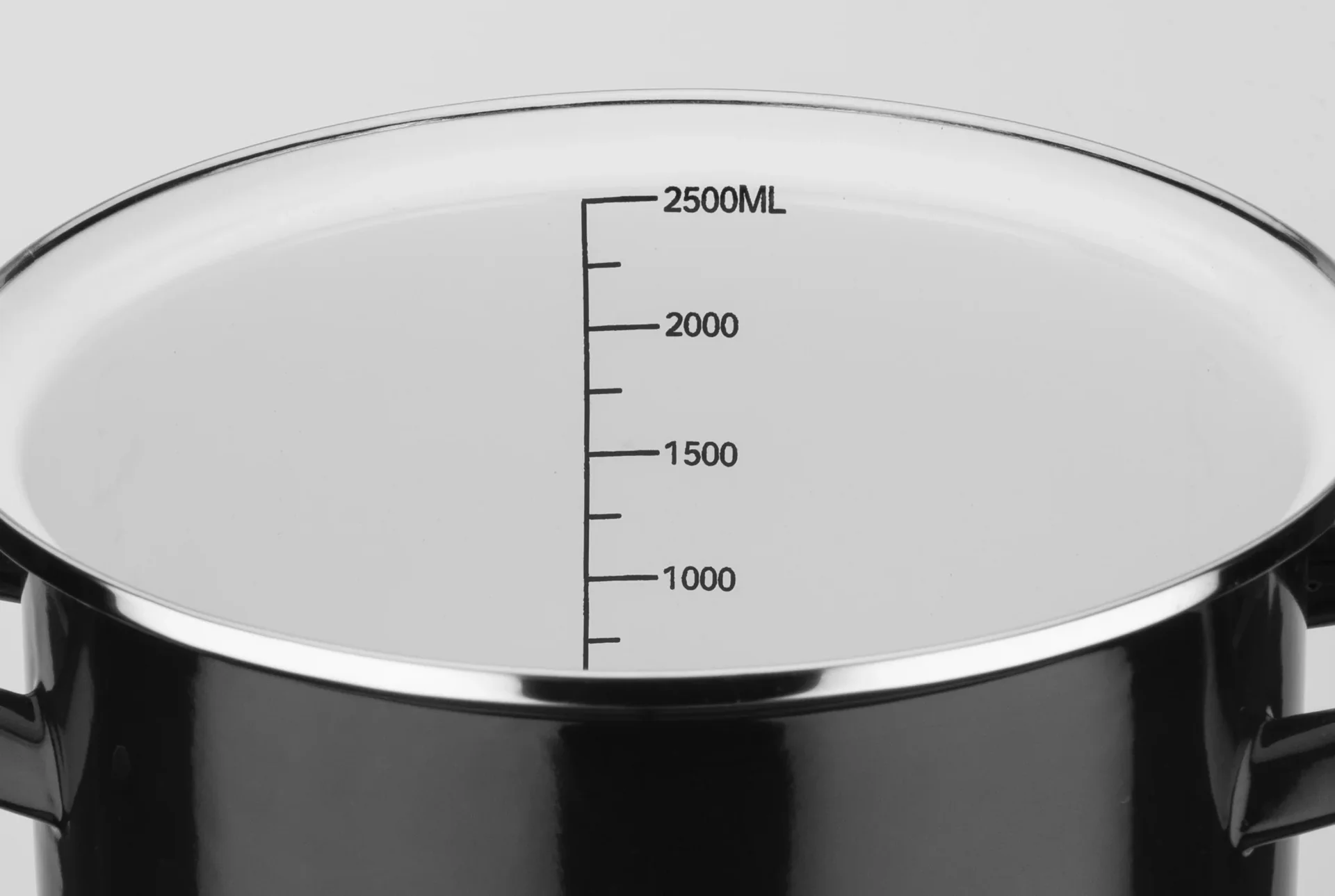 Kochtopfset 7-tlg Black and White - 2