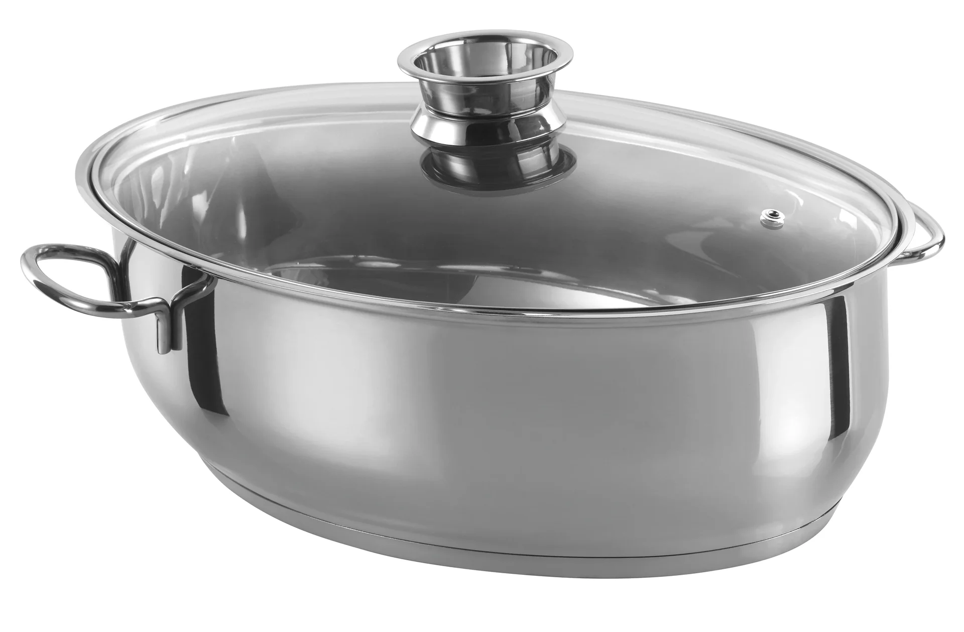 Edelstahlbräter 28 cm, 3 in 1 - 2