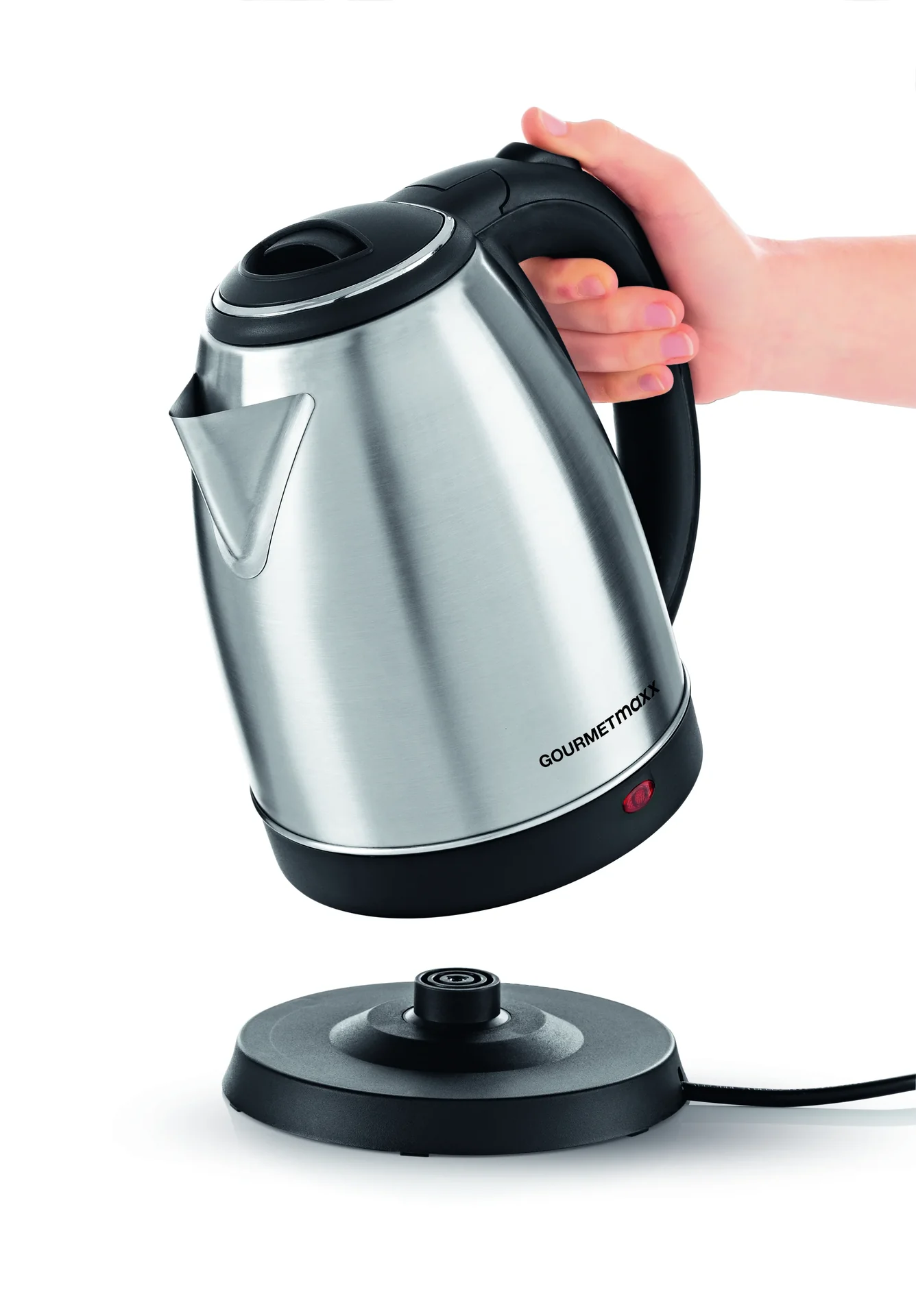 Wasserkocher 1,8l 1500W Edelstahl - 6