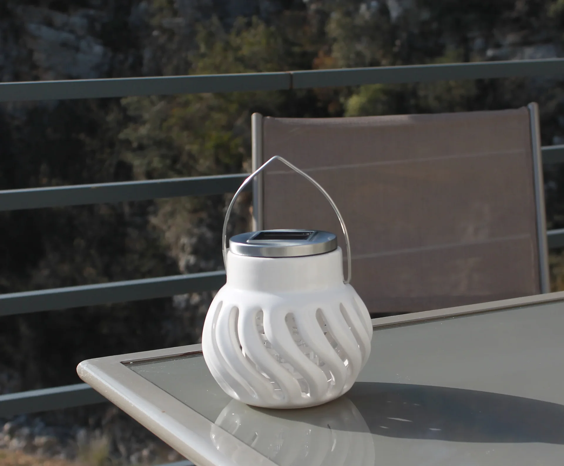 Anti-Mücken-Windlicht mit Solar - 2